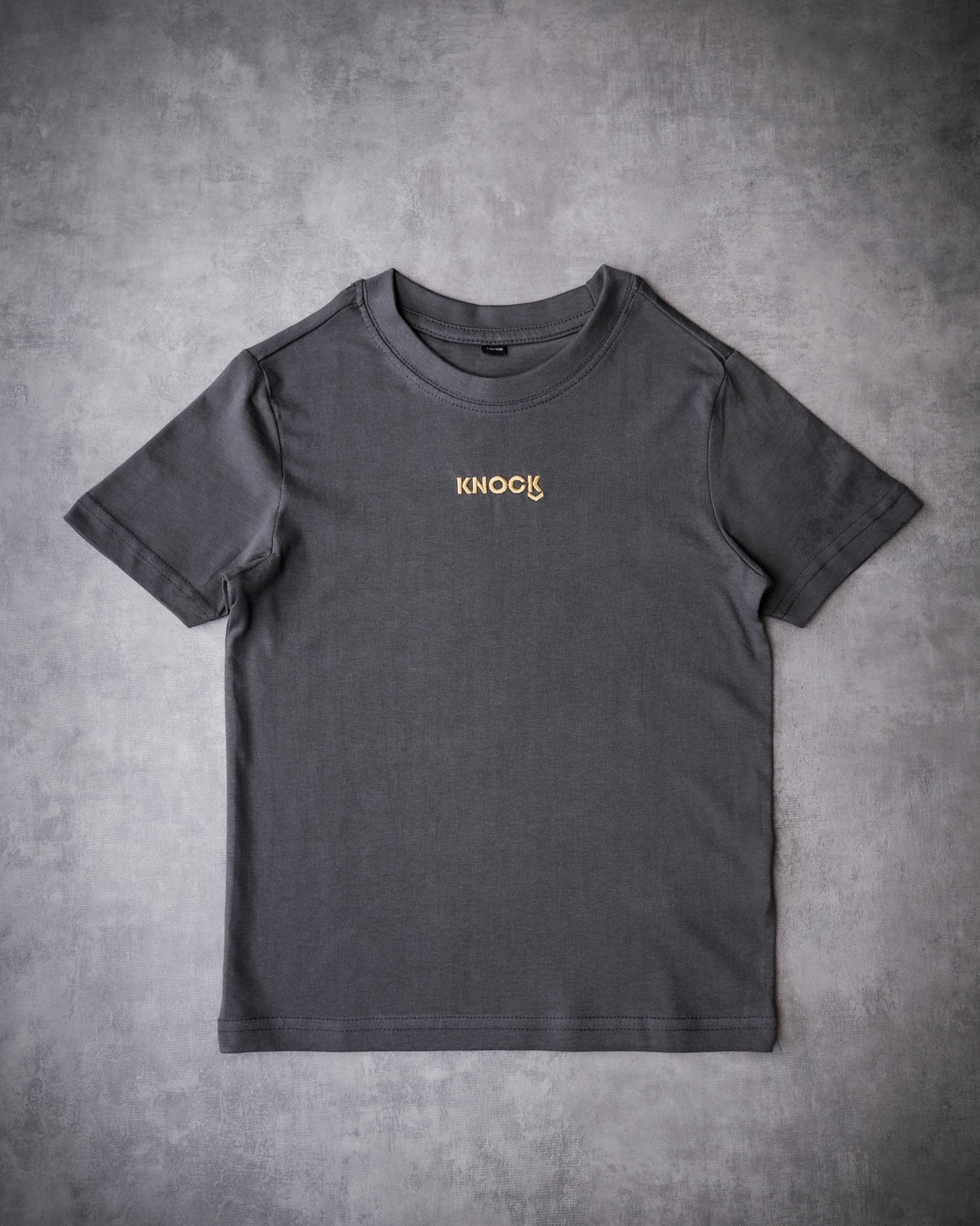 ASTROKNEE KIDS TEE GREY