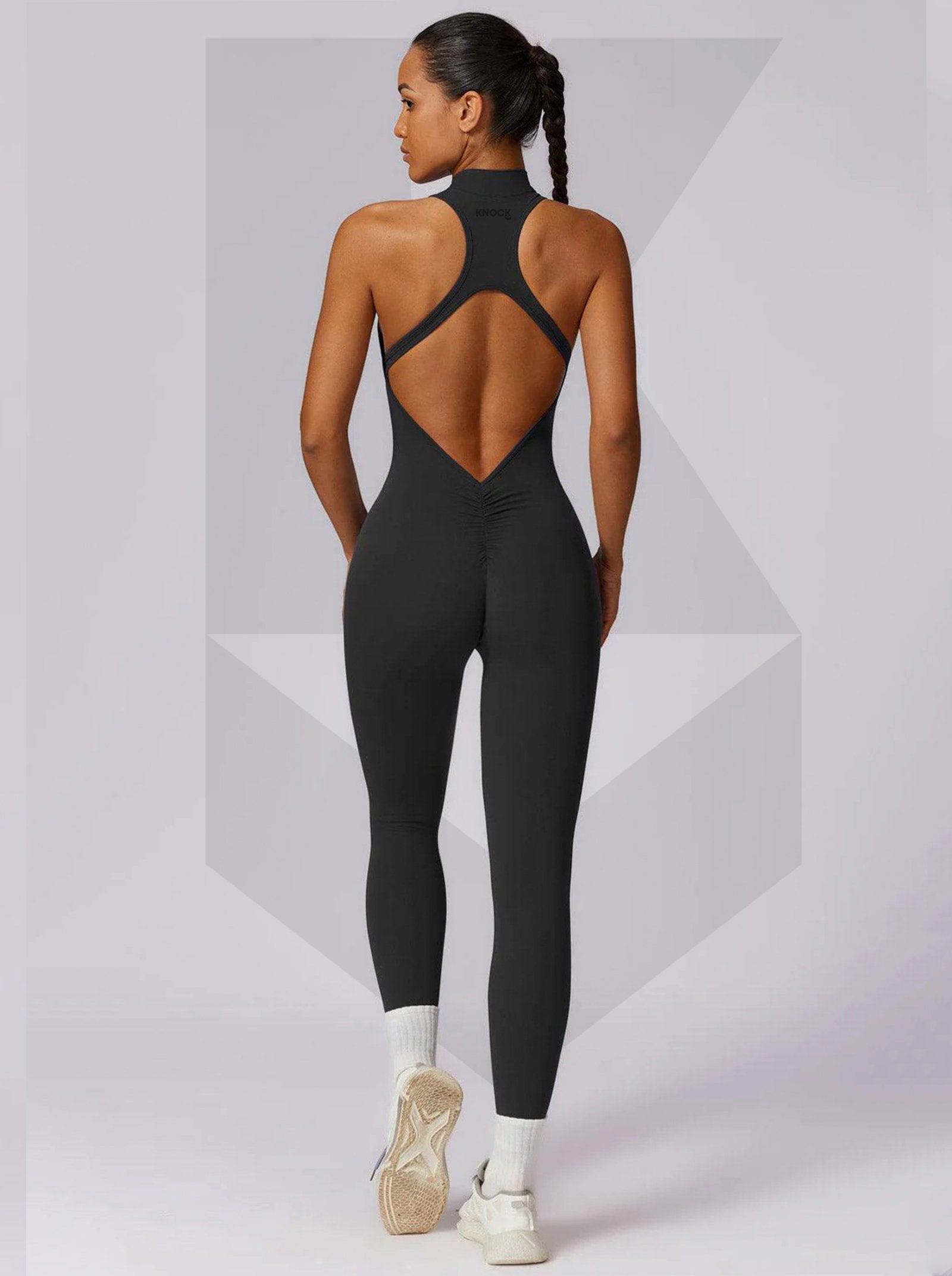 Sculpted Fit One-Piece Jumpsuit