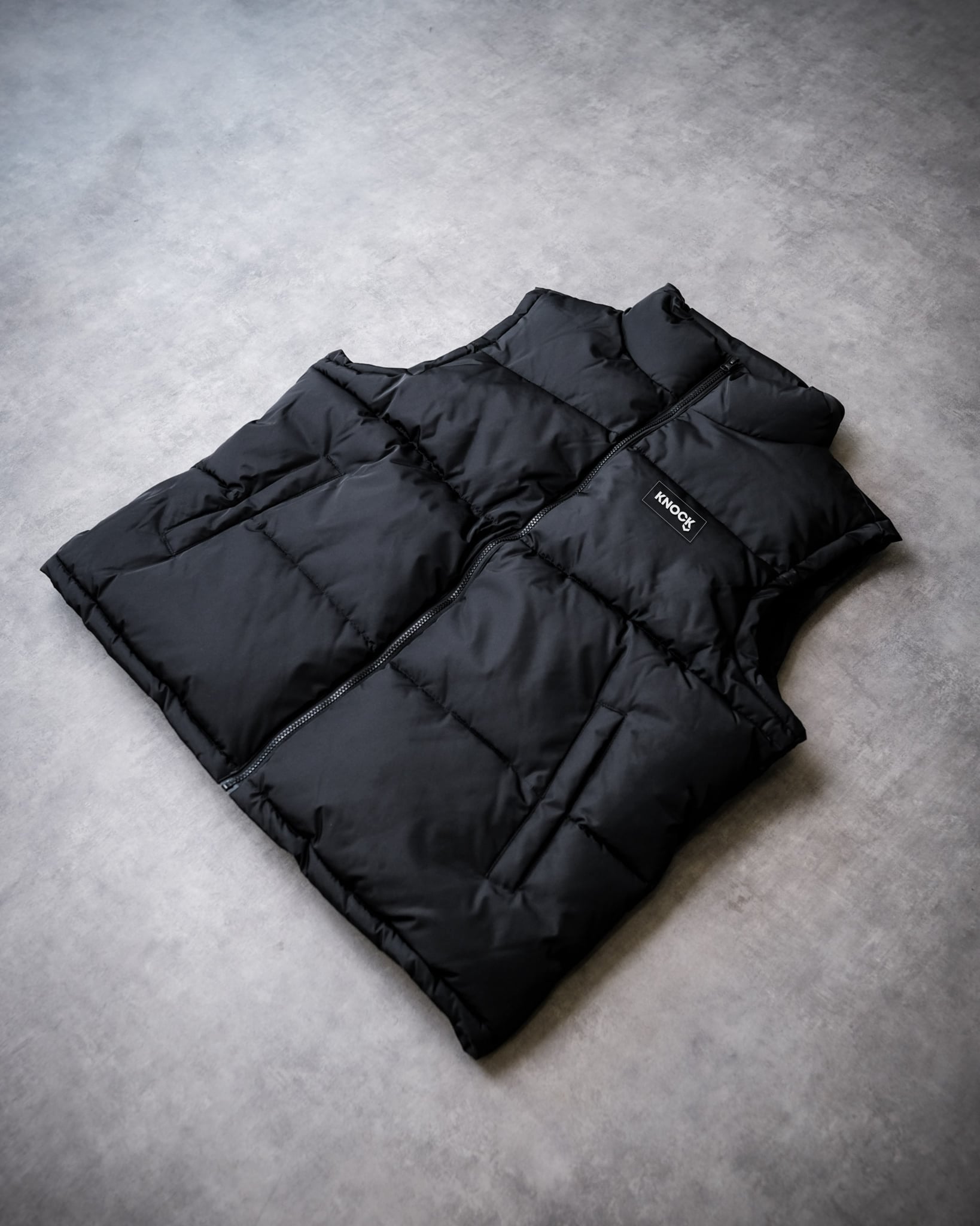 PRE - ORDER: BLACK PUFFER VEST