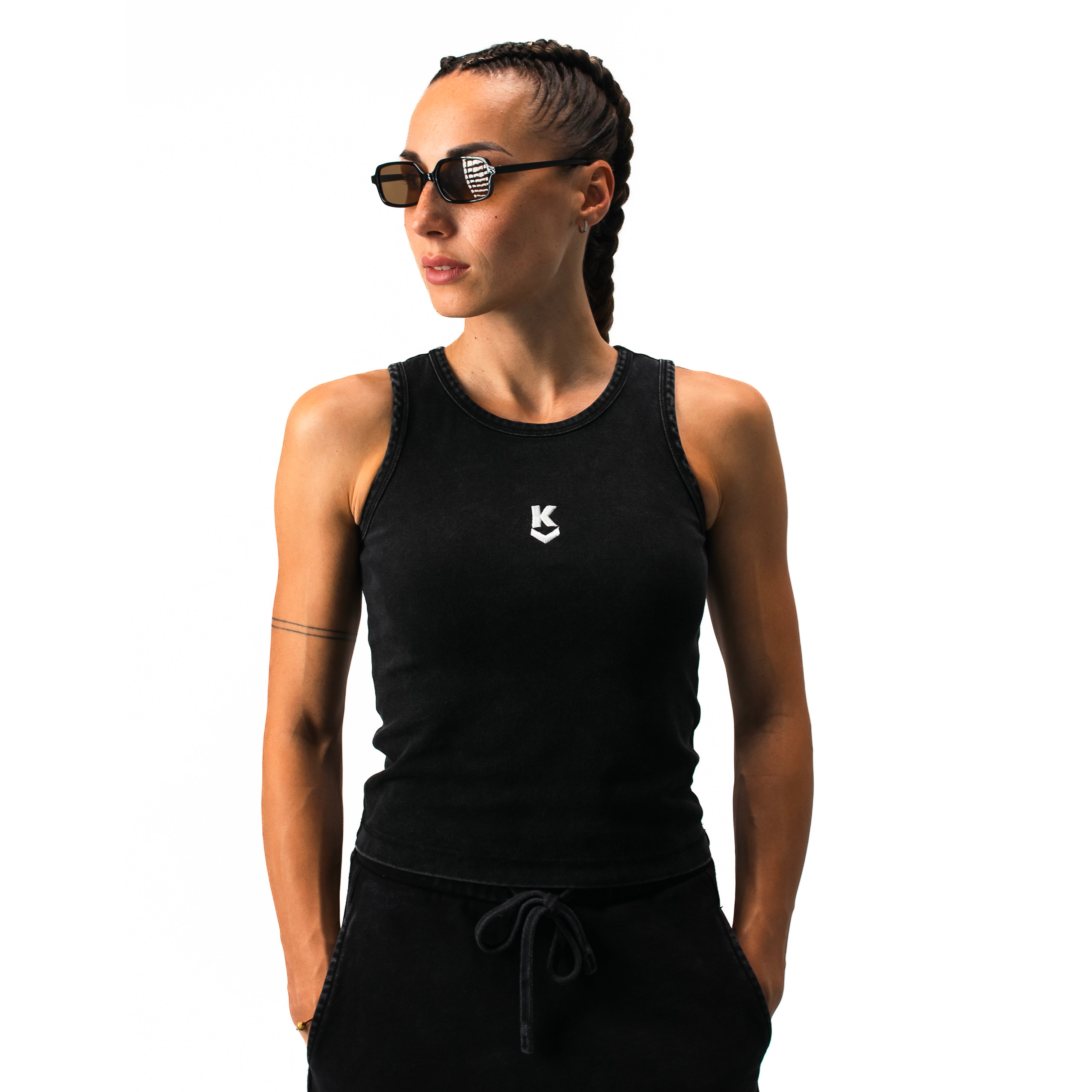 TANK TOP VINTAGE BLACK WOMEN