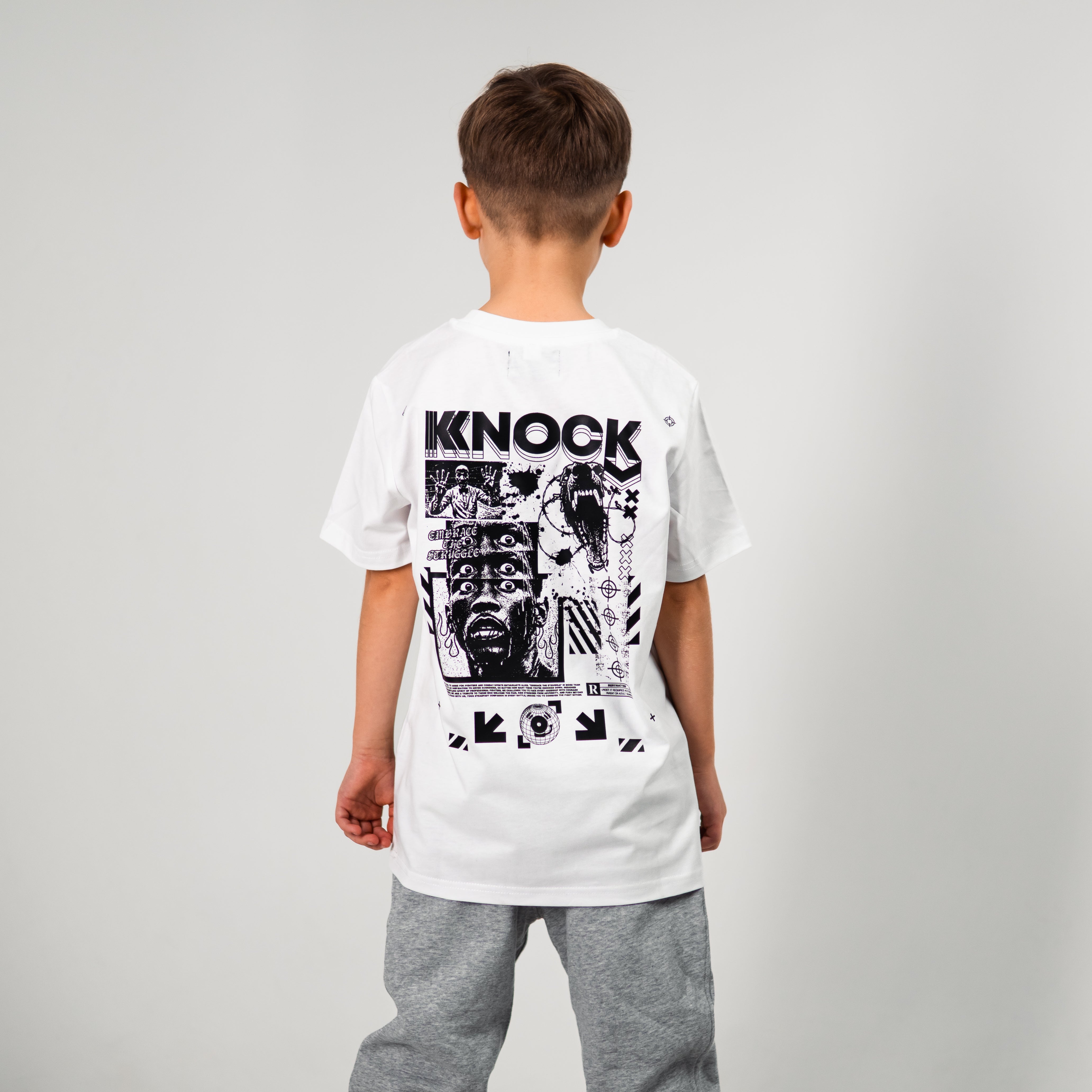 Embrace kids tee white