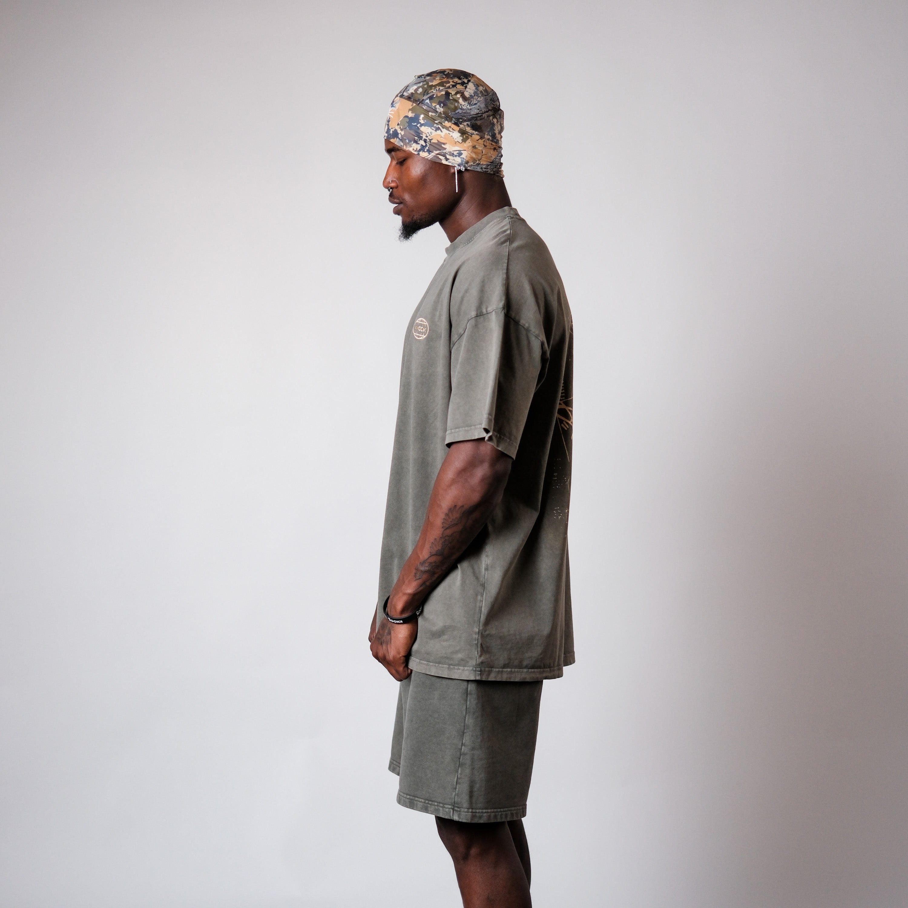 ASCENSION VINTAGE OLIVE TEE