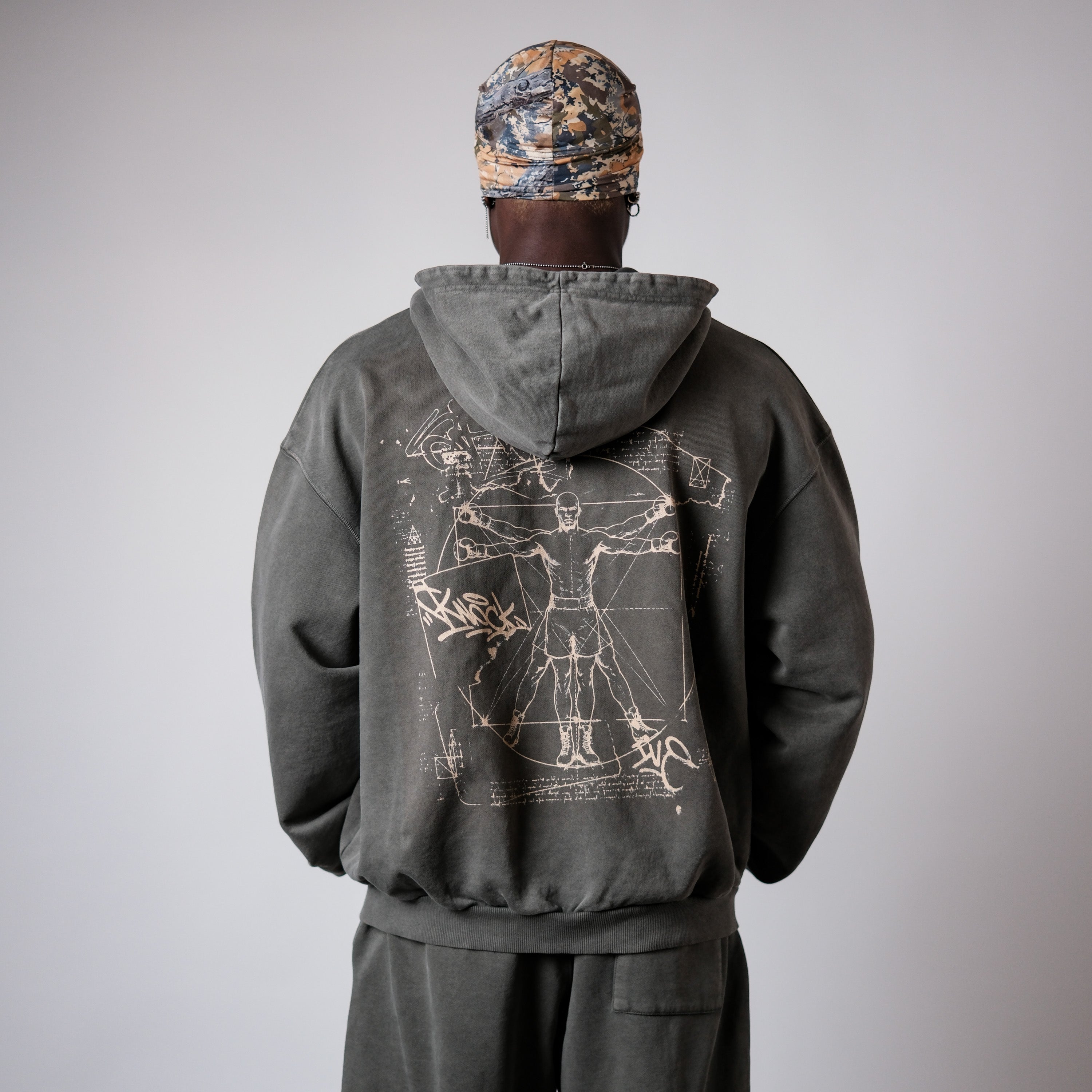 ASCENSION VINTAGE OLIVE ZIP HOODIE – KNOCK