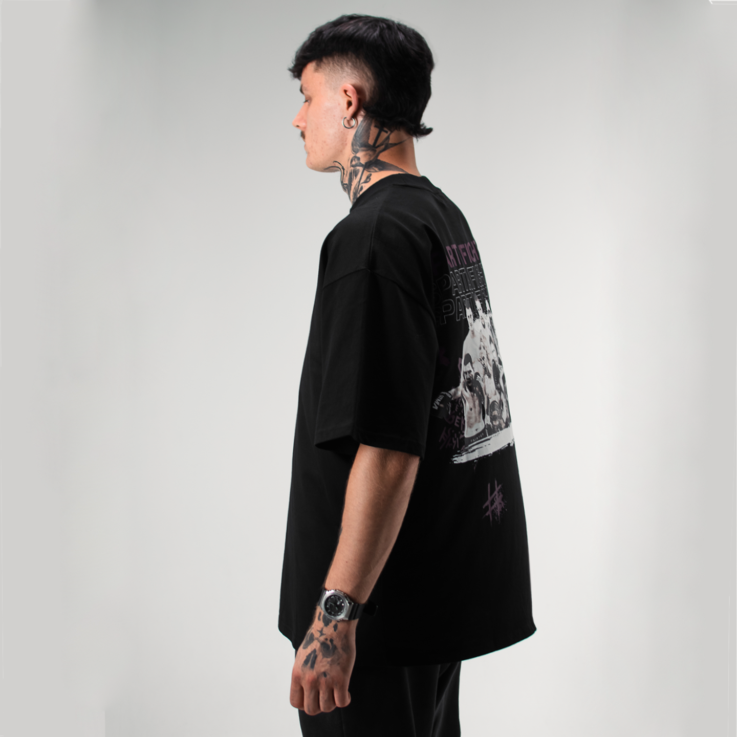 SPARTA X KNOCK OVERSIZED TEE