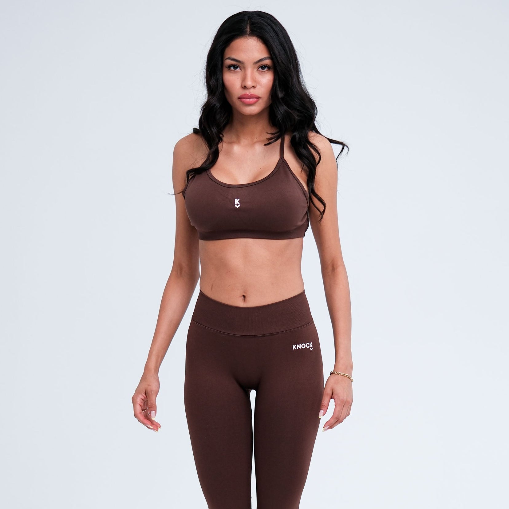 SKIN FIT BRA | BROWN