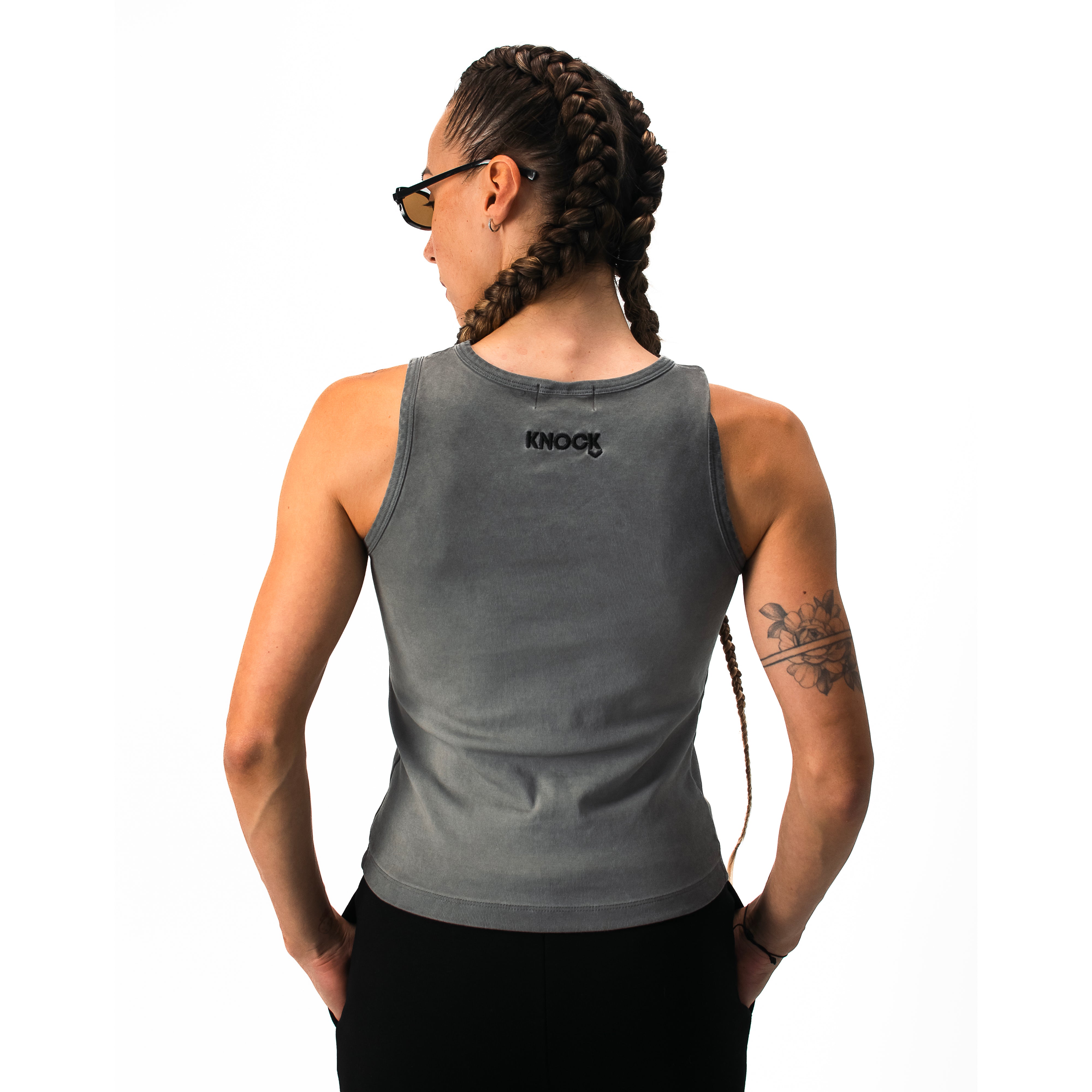 TANK TOP VINTAGE GREY WOMEN