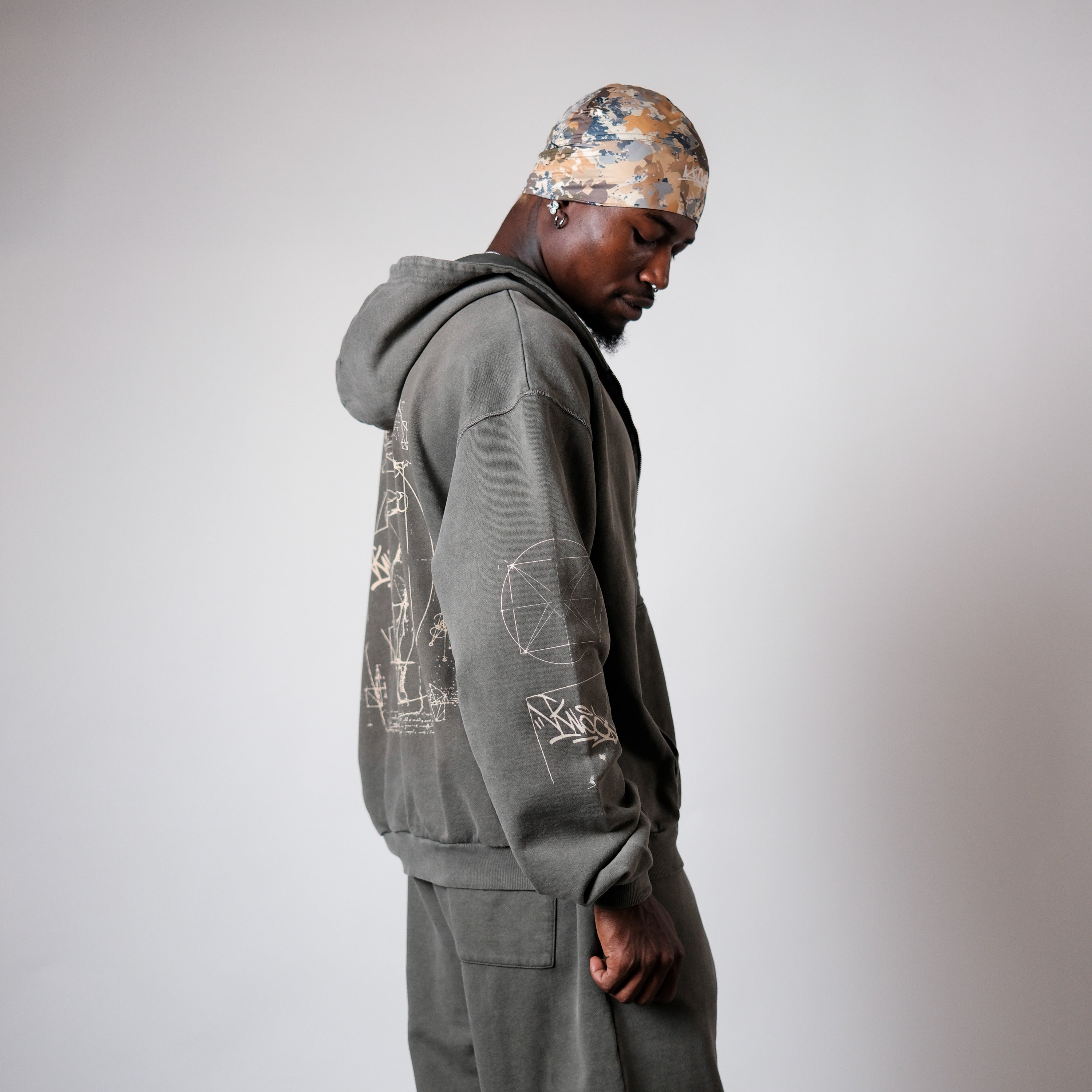 ASCENSION VINTAGE OLIVE ZIP HOODIE – KNOCK