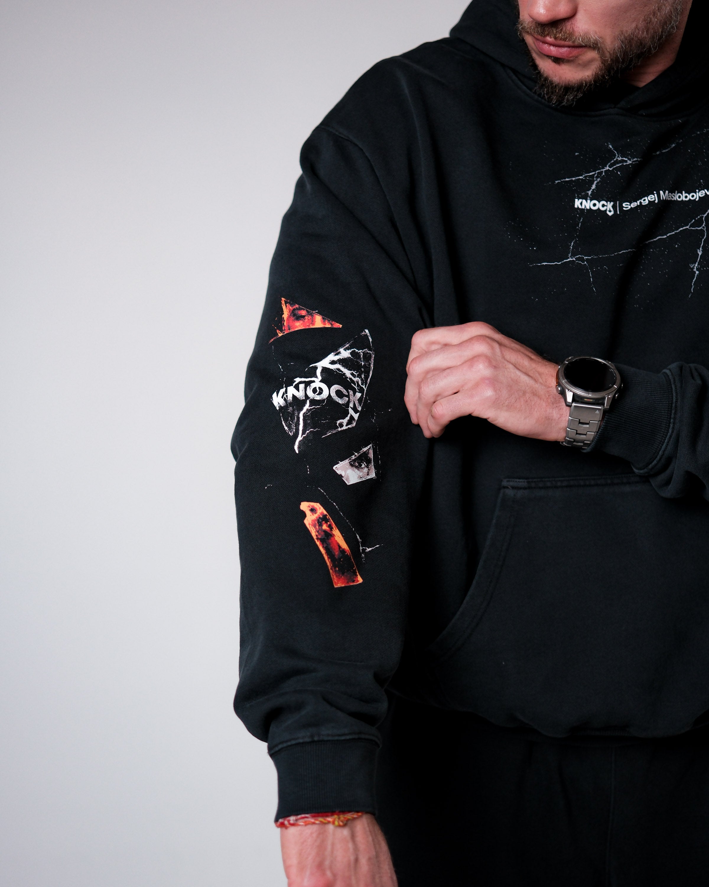 KNOCK x SERGEJ MASLOBOJEV HOODIE