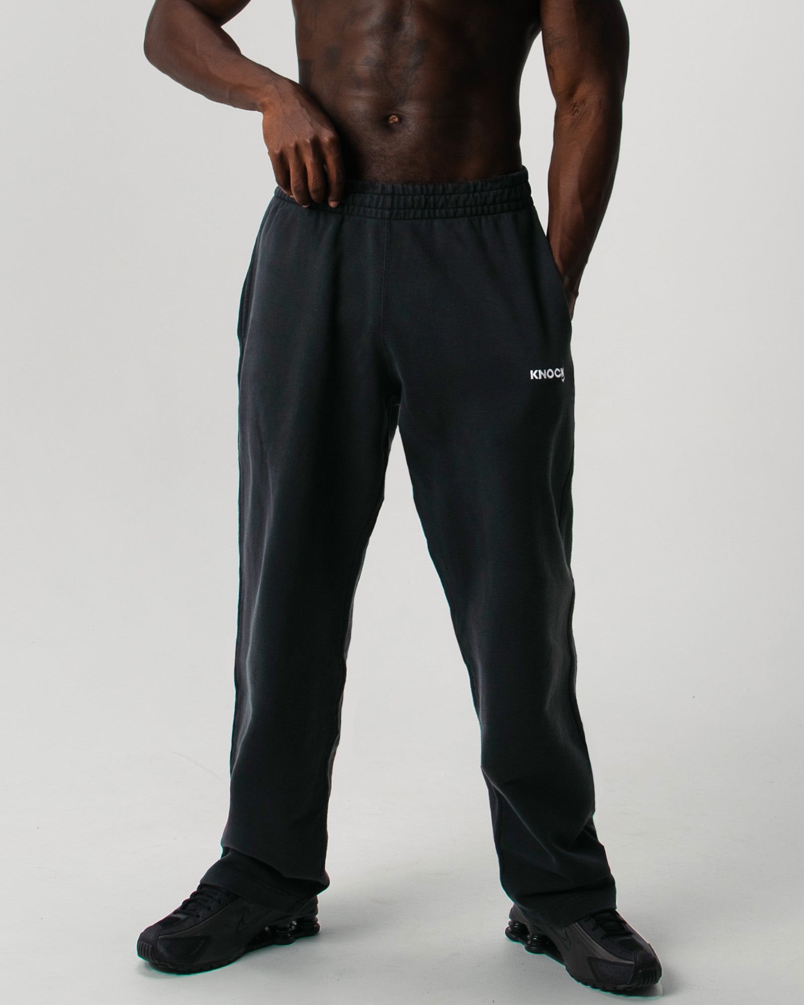 VINTAGE STRAIGHT CUT TERRY JOGGERS