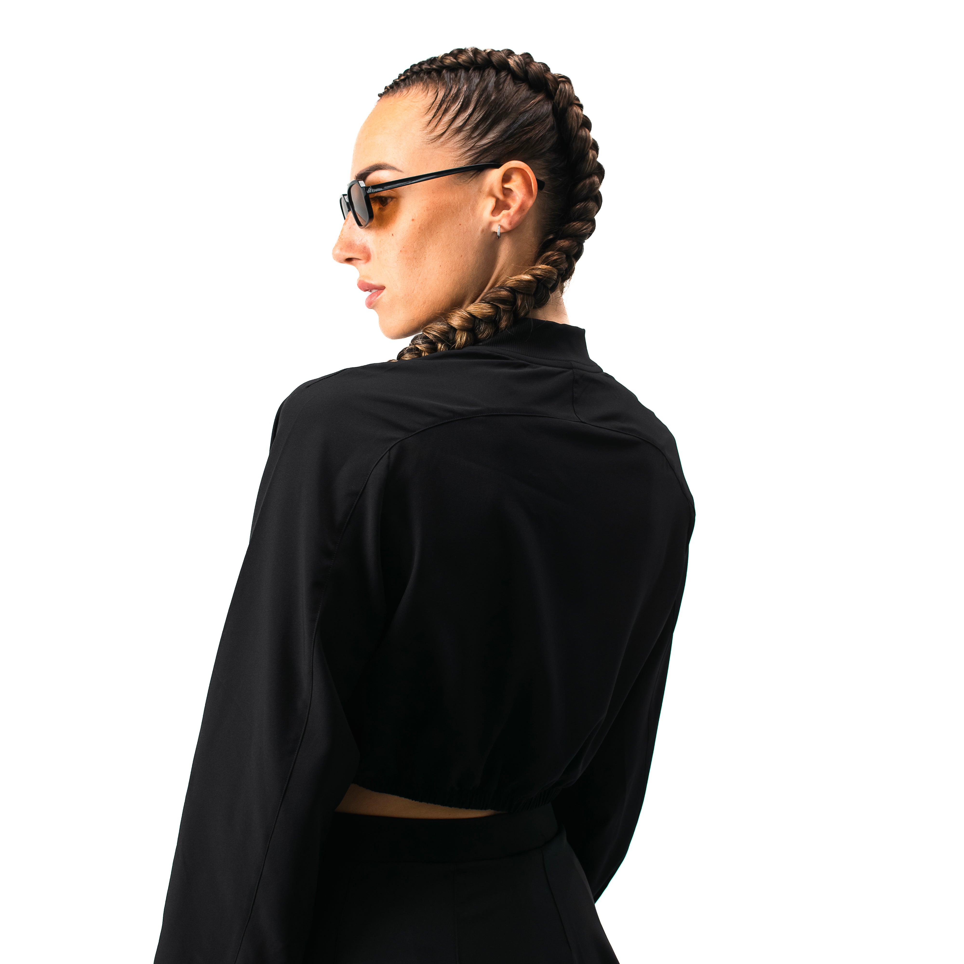 SPORTY ZIP - UP CROP JACKET