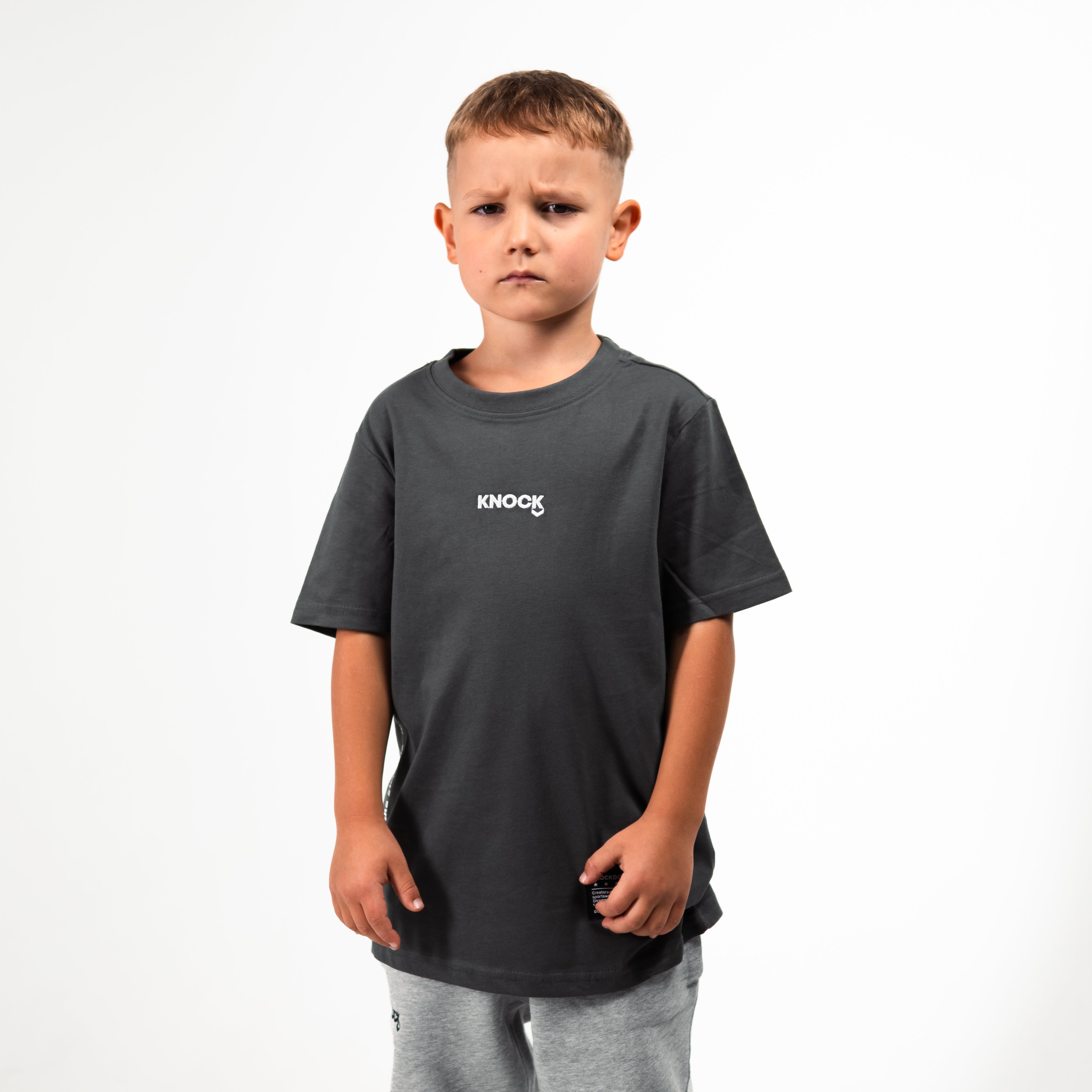 EMBRACE KIDS TEE GREY