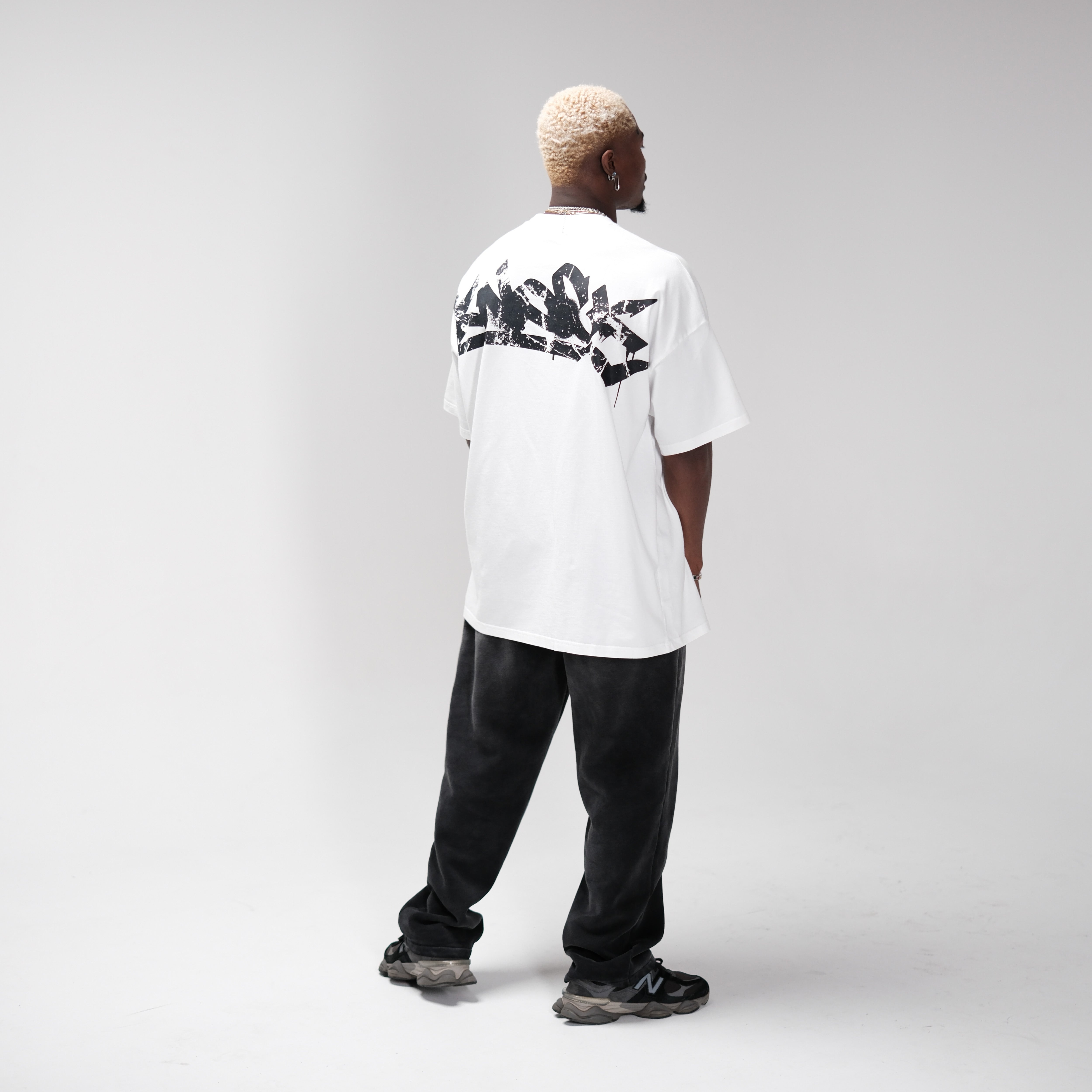 Brickbound tee white