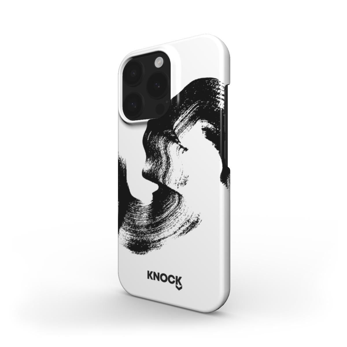 KNOCK PHONE CASE WHITE