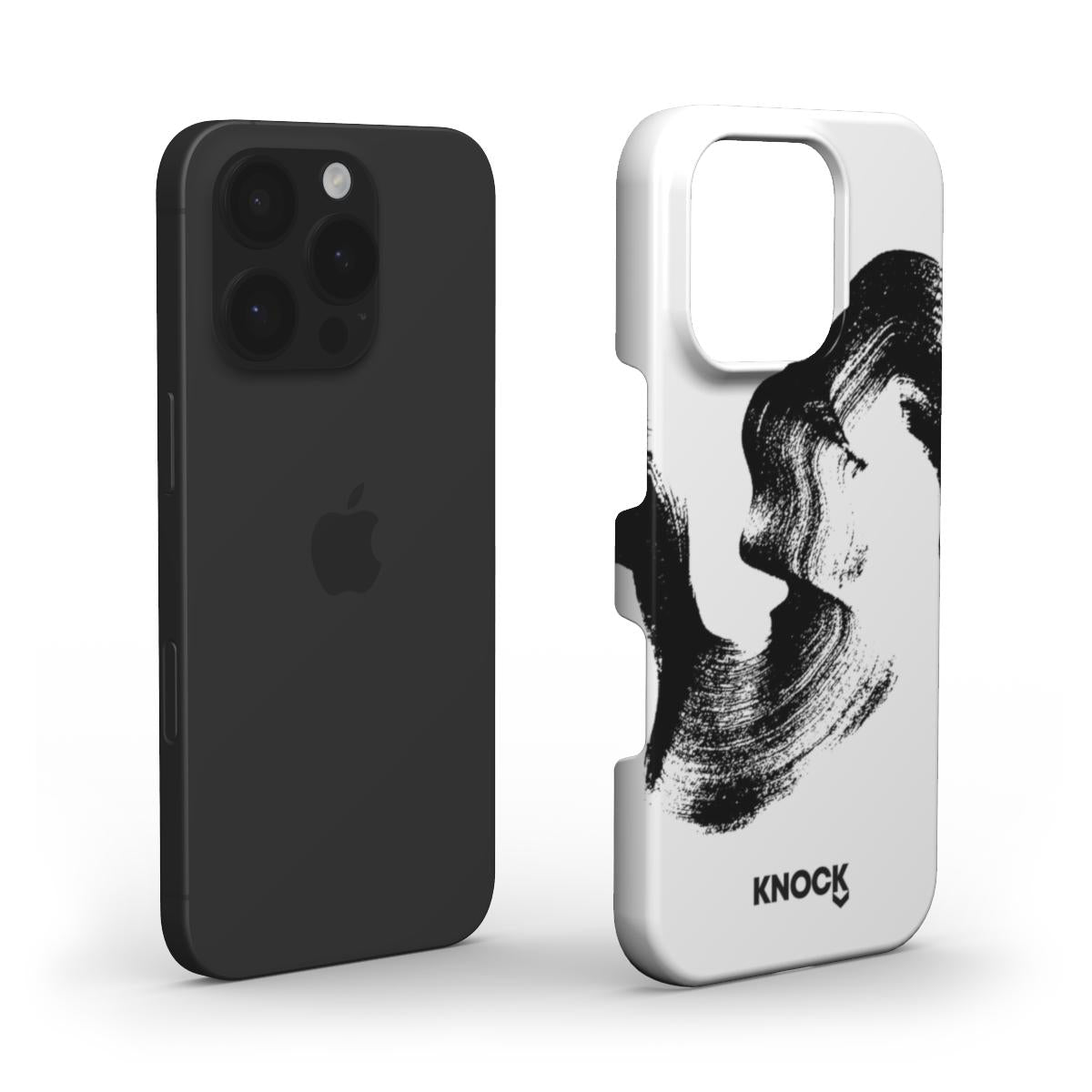 KNOCK PHONE CASE WHITE