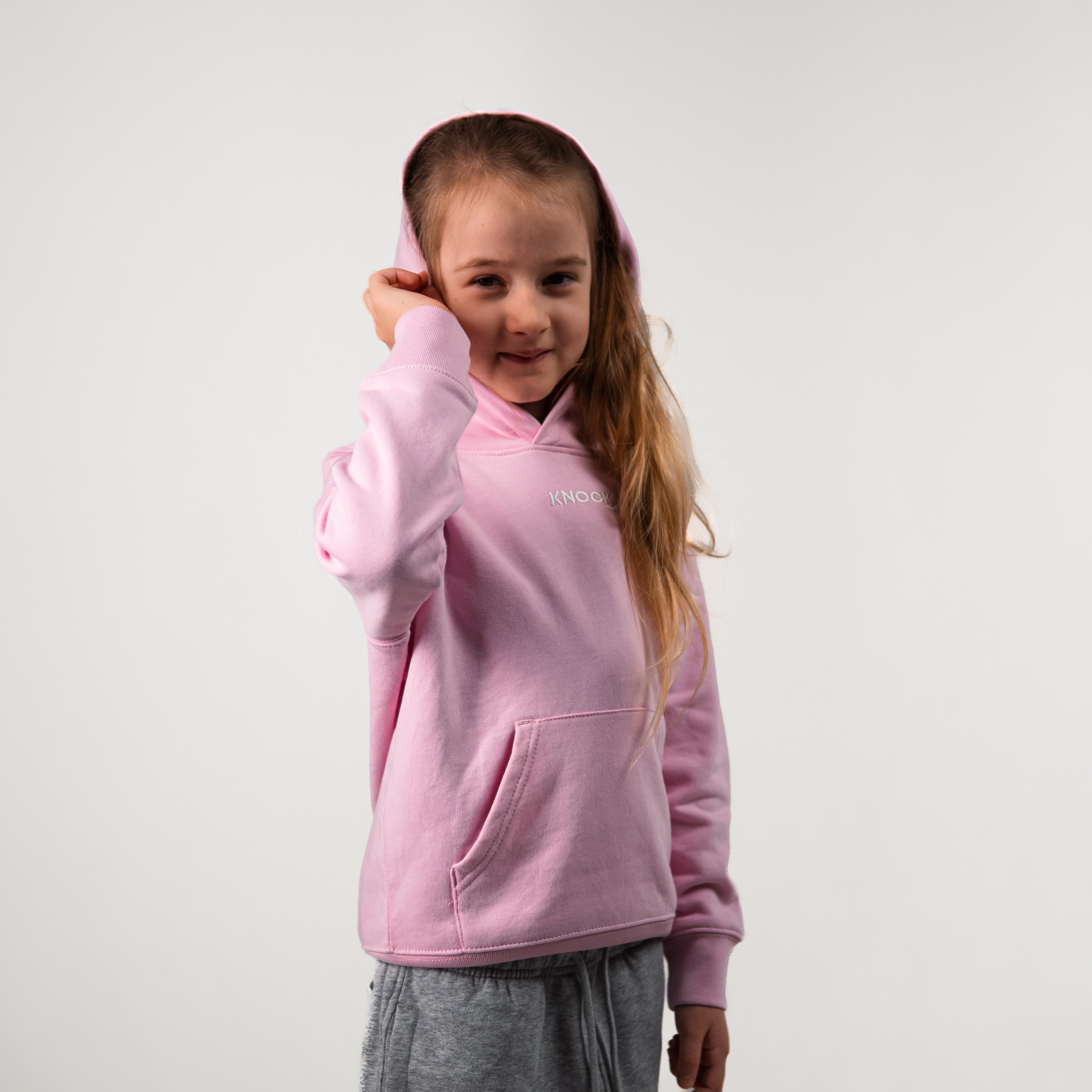 KIDS BRICKBOUND HOODIE PINK