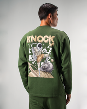 ASTROKNEE 2.0 KHAKI SWEATER