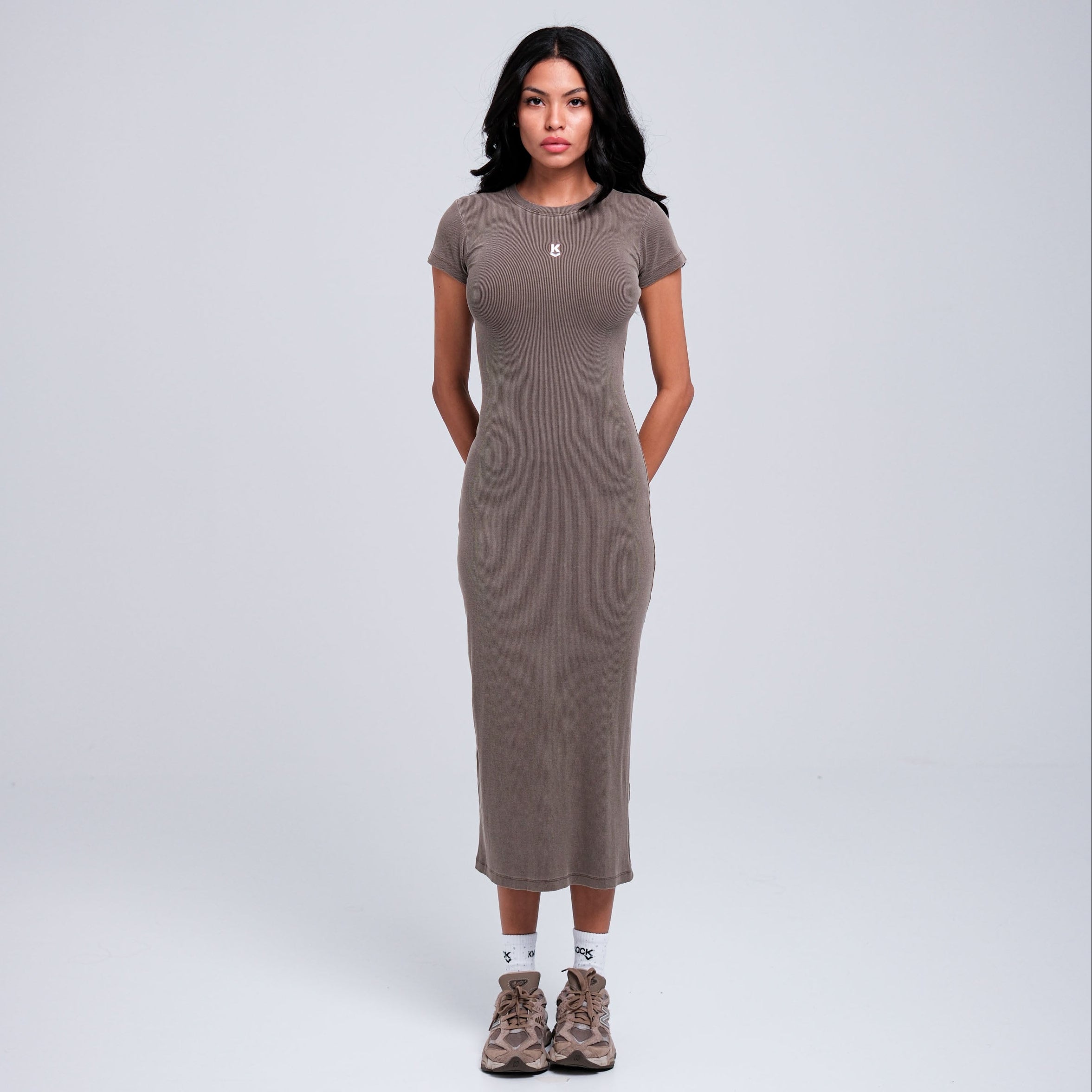 VINTAGE BROWN DRESS