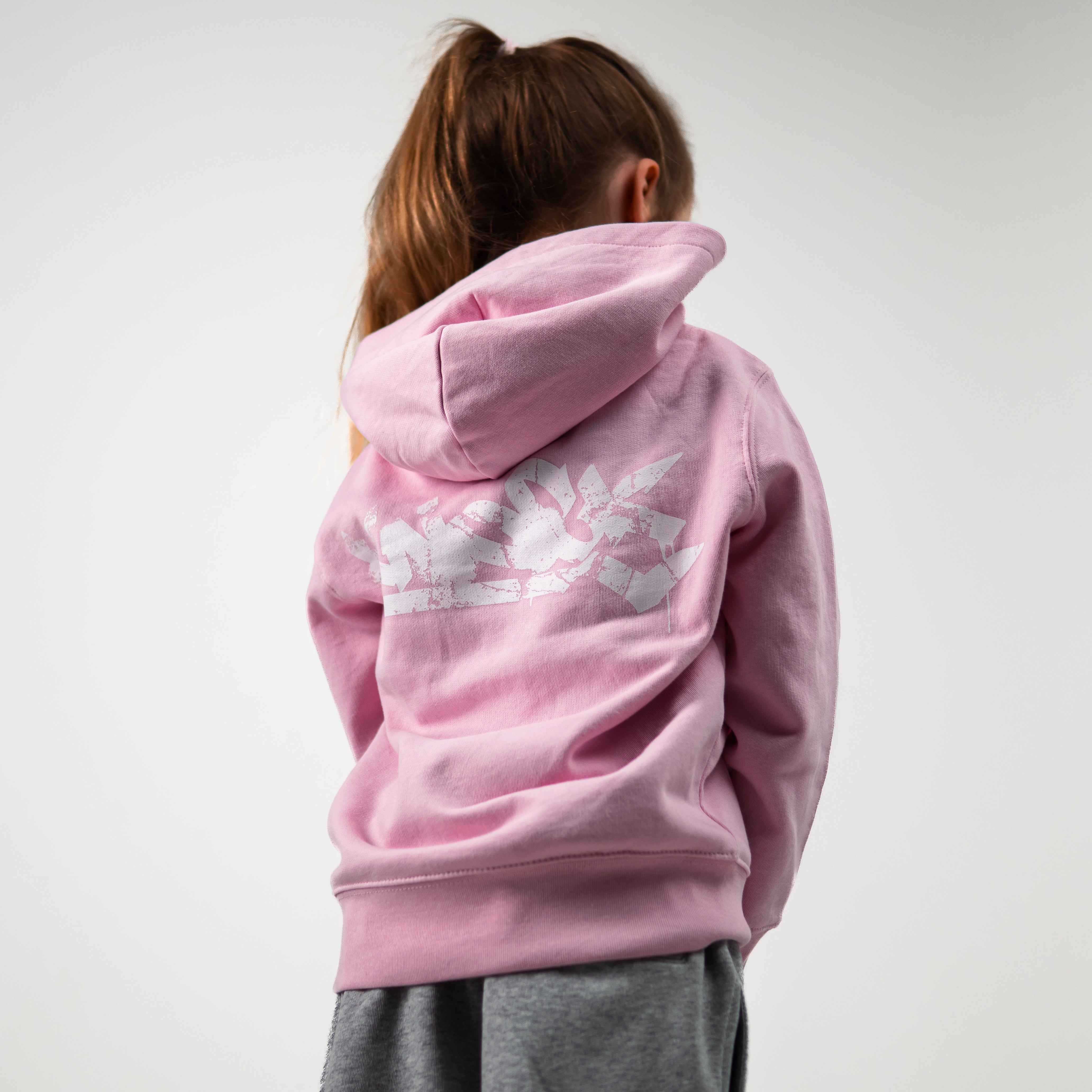 KIDS BRICKBOUND HOODIE PINK