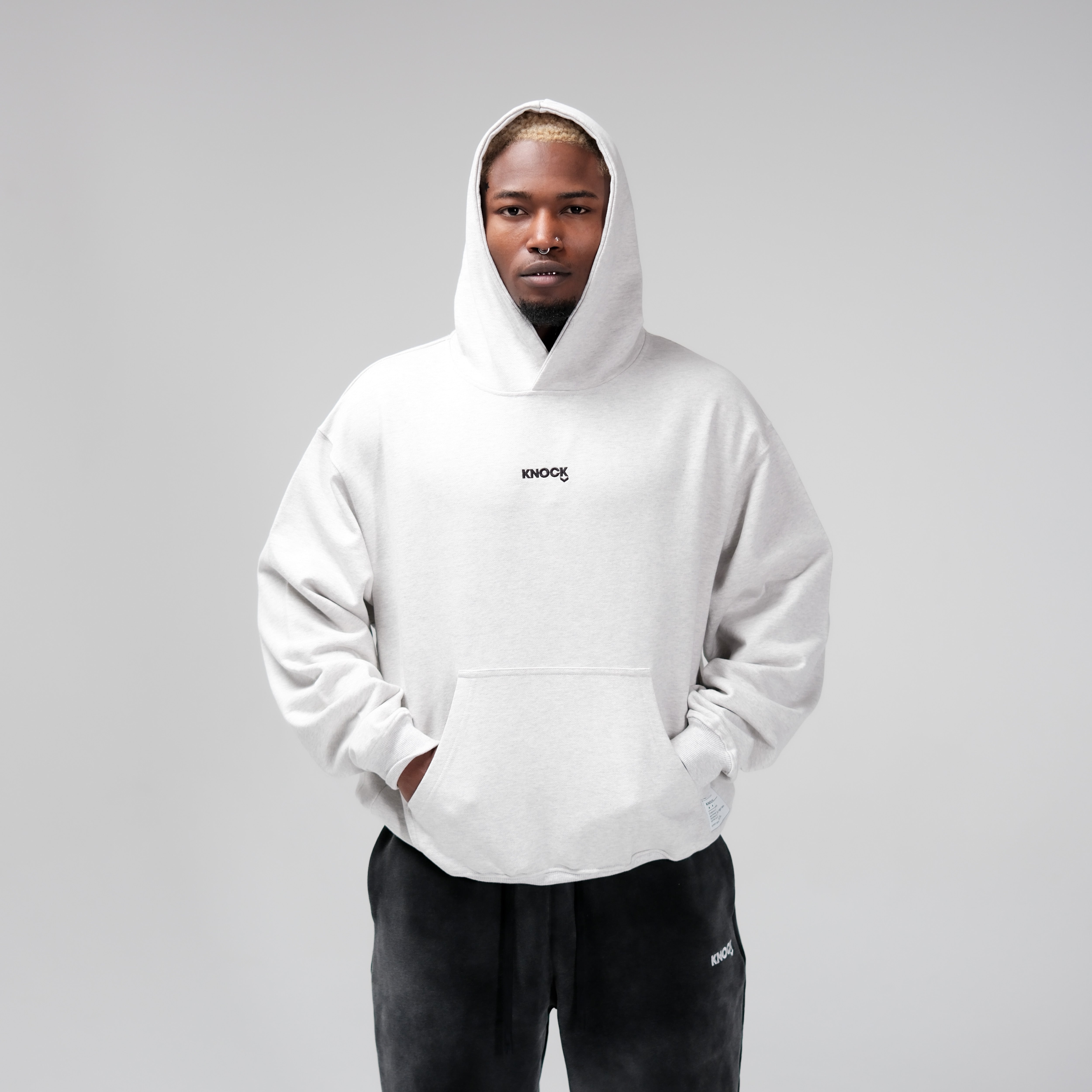 BRICKBOUND HOODIE LIGHT GREY