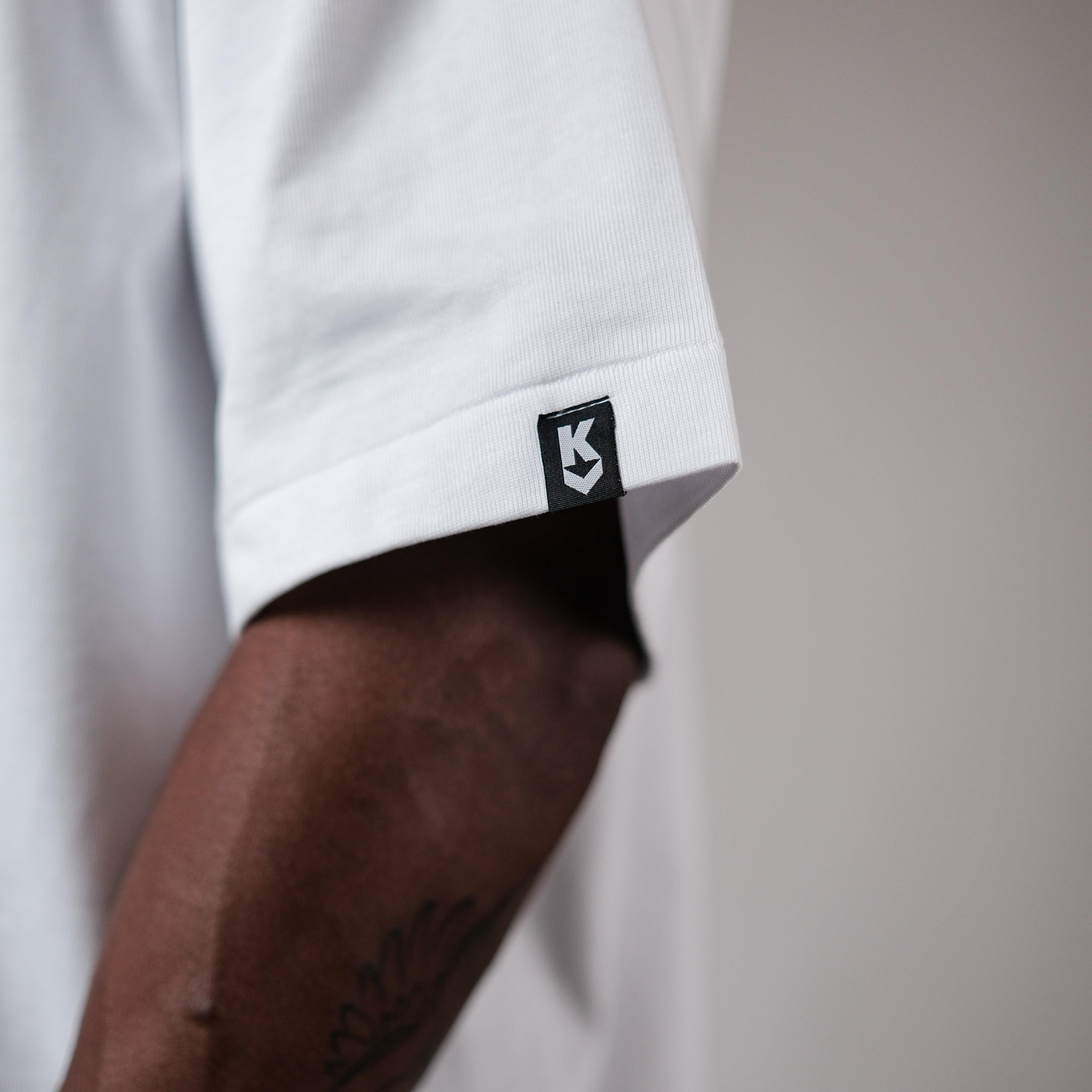 DUCKING NOBODY WHITE TEE