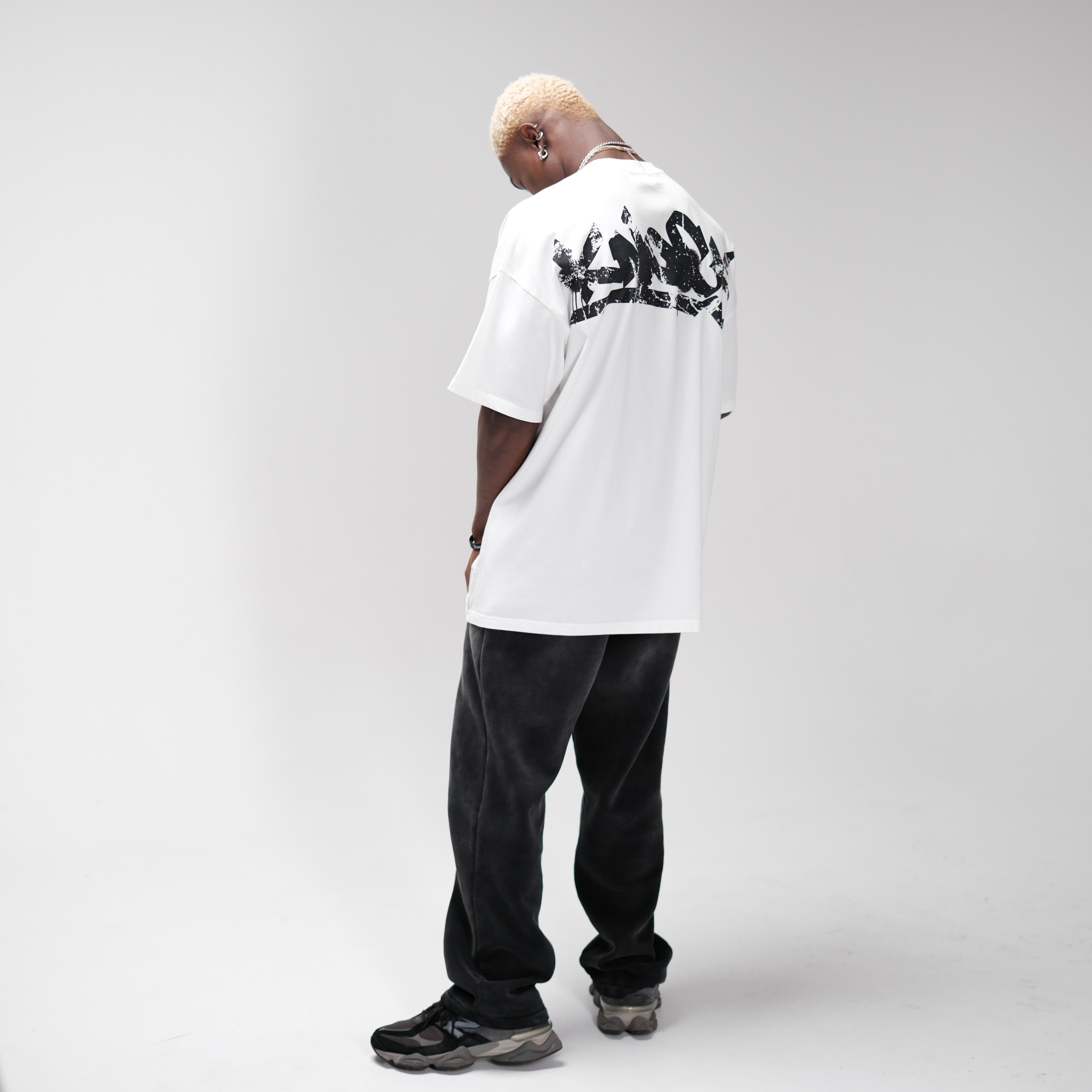 Brickbound tee white