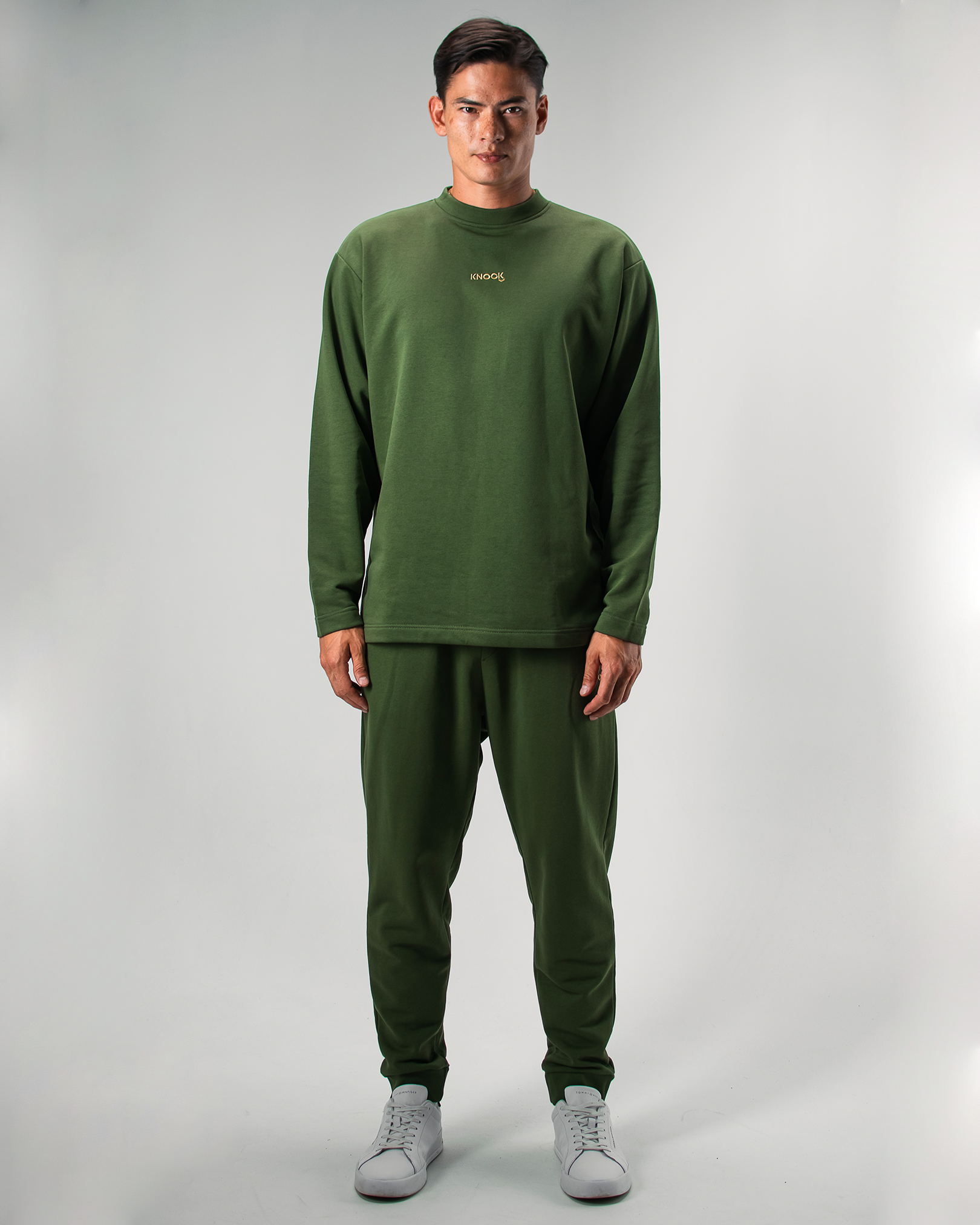 ASTROKNEE 2.0 KHAKI SWEATER