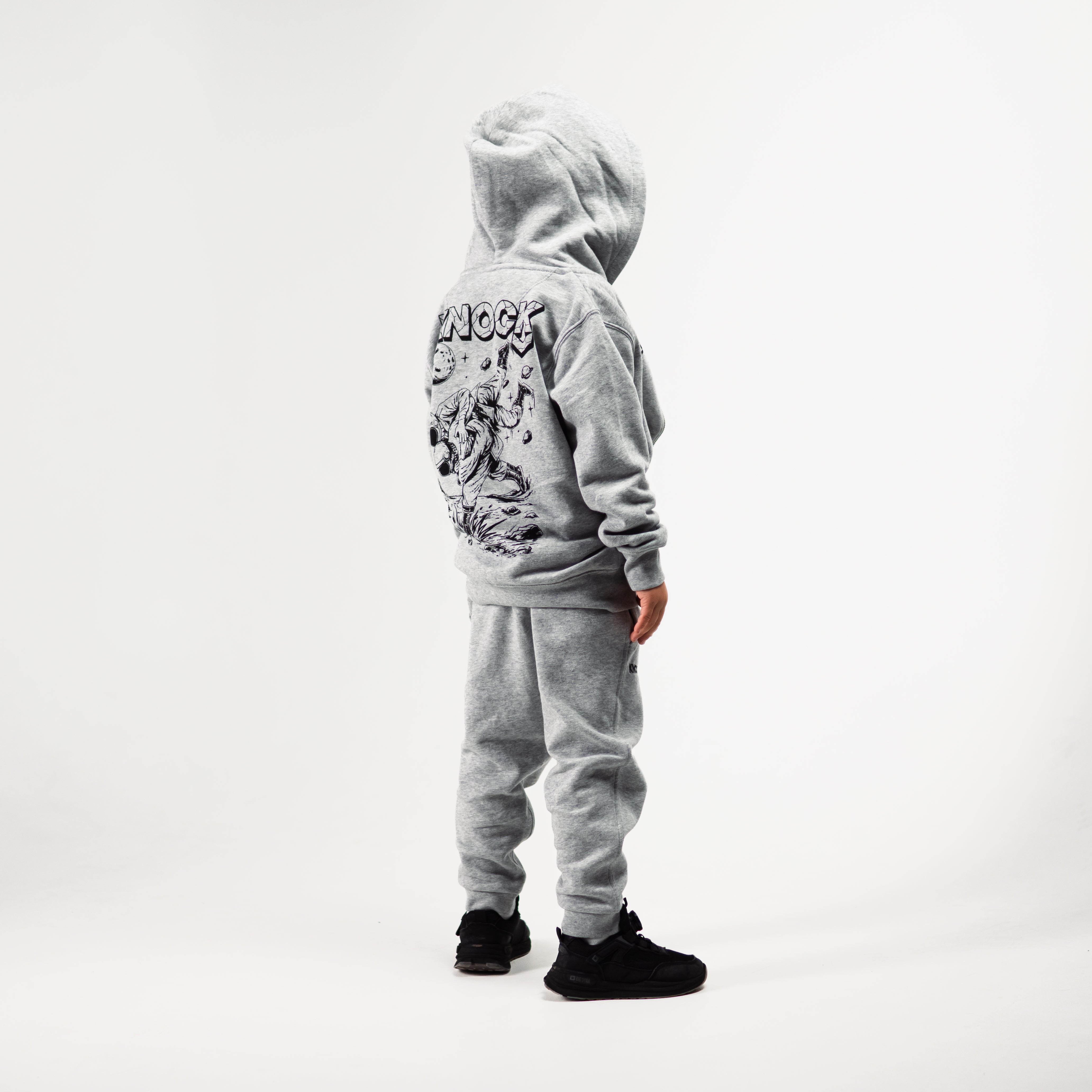 KIDS ASTROHIP ZIP HOODIE GREY