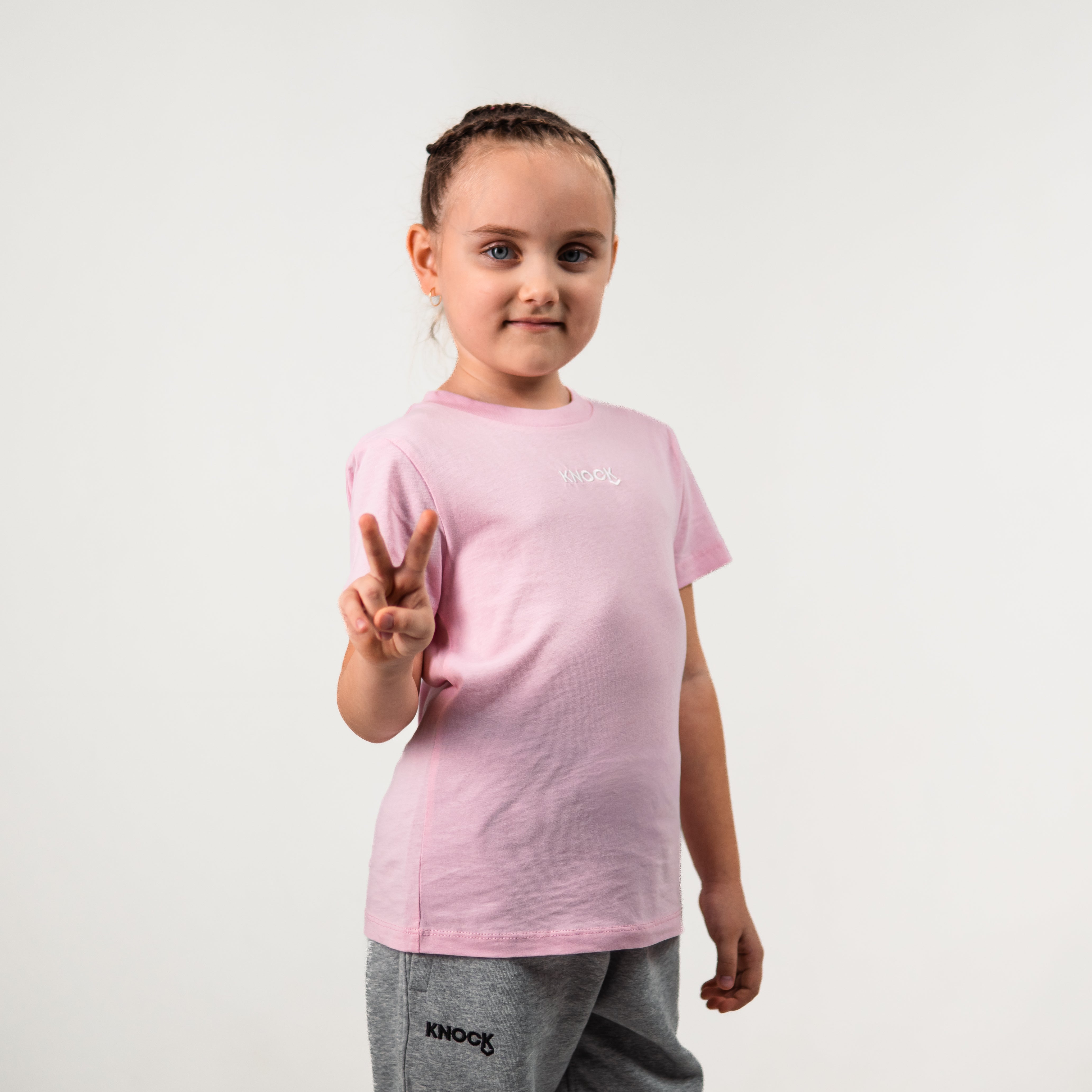 KIDS BRICKBOUND TEE PINK