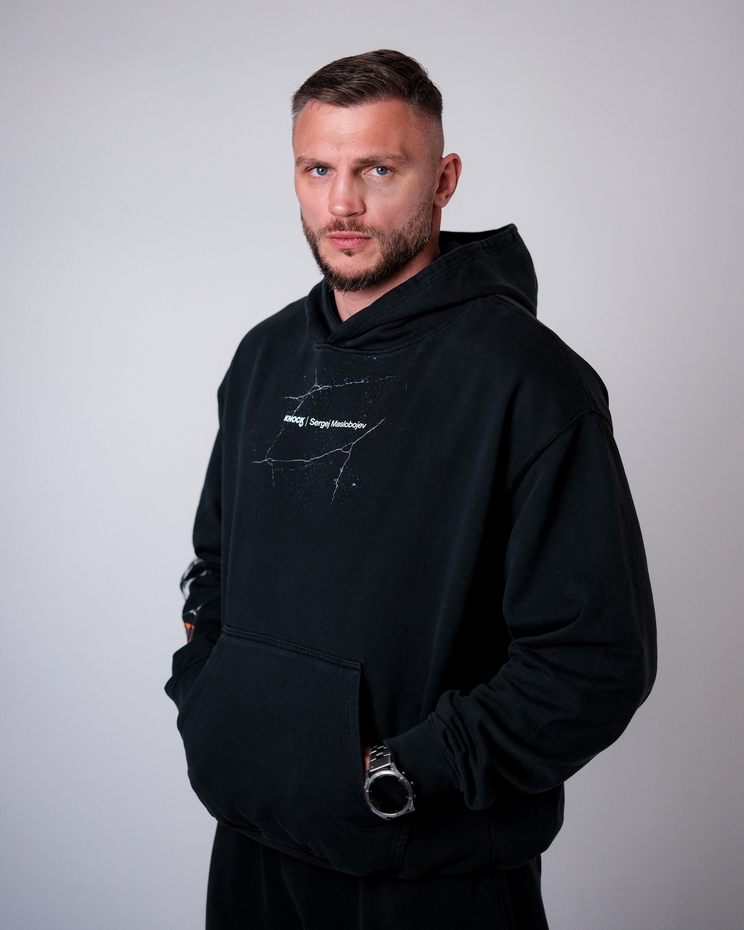 KNOCK x SERGEJ MASLOBOJEV HOODIE