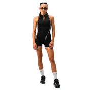 SCULPTED FIT ONE - PIECE JUMPSUIT BLACK