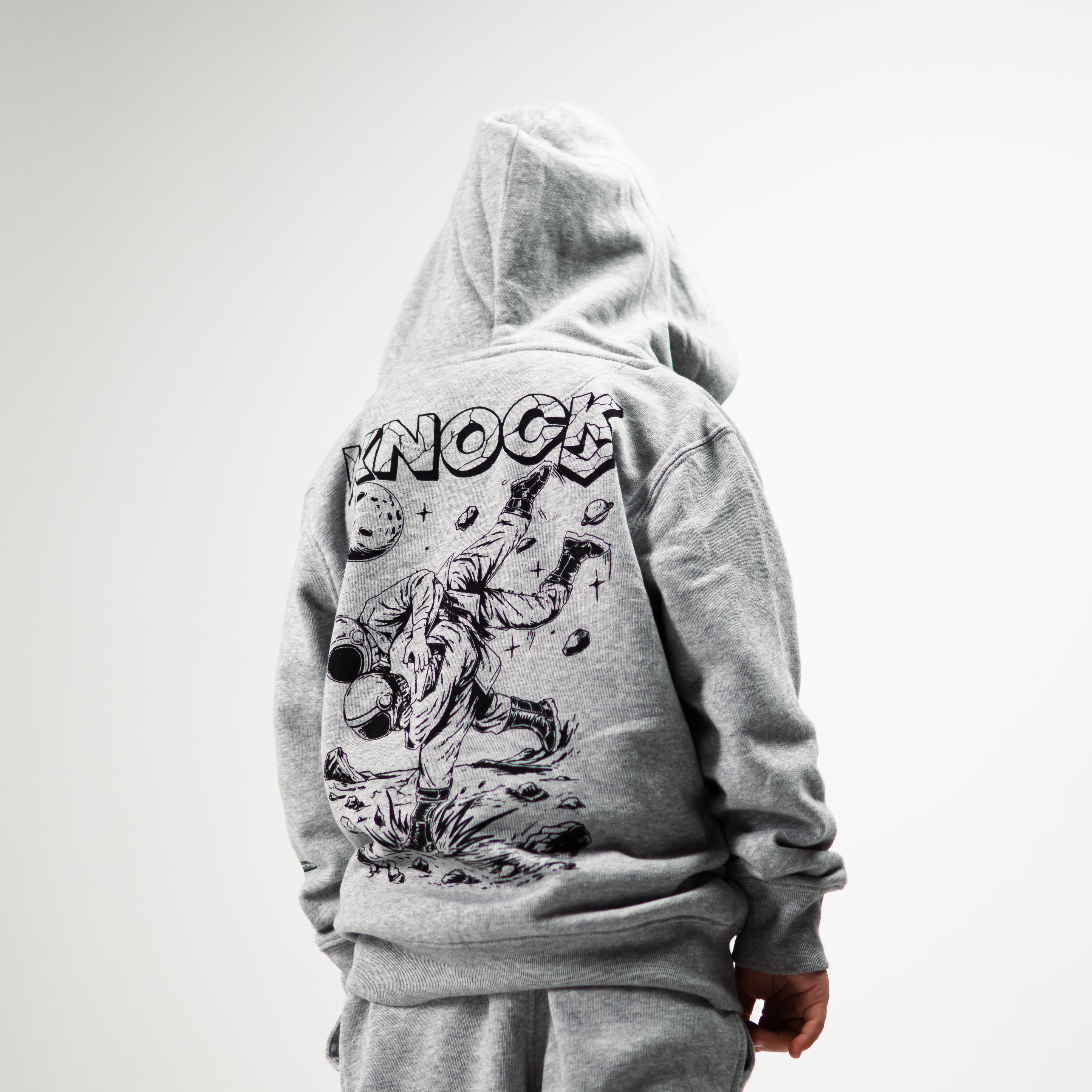 KIDS ASTROHIP ZIP HOODIE GREY