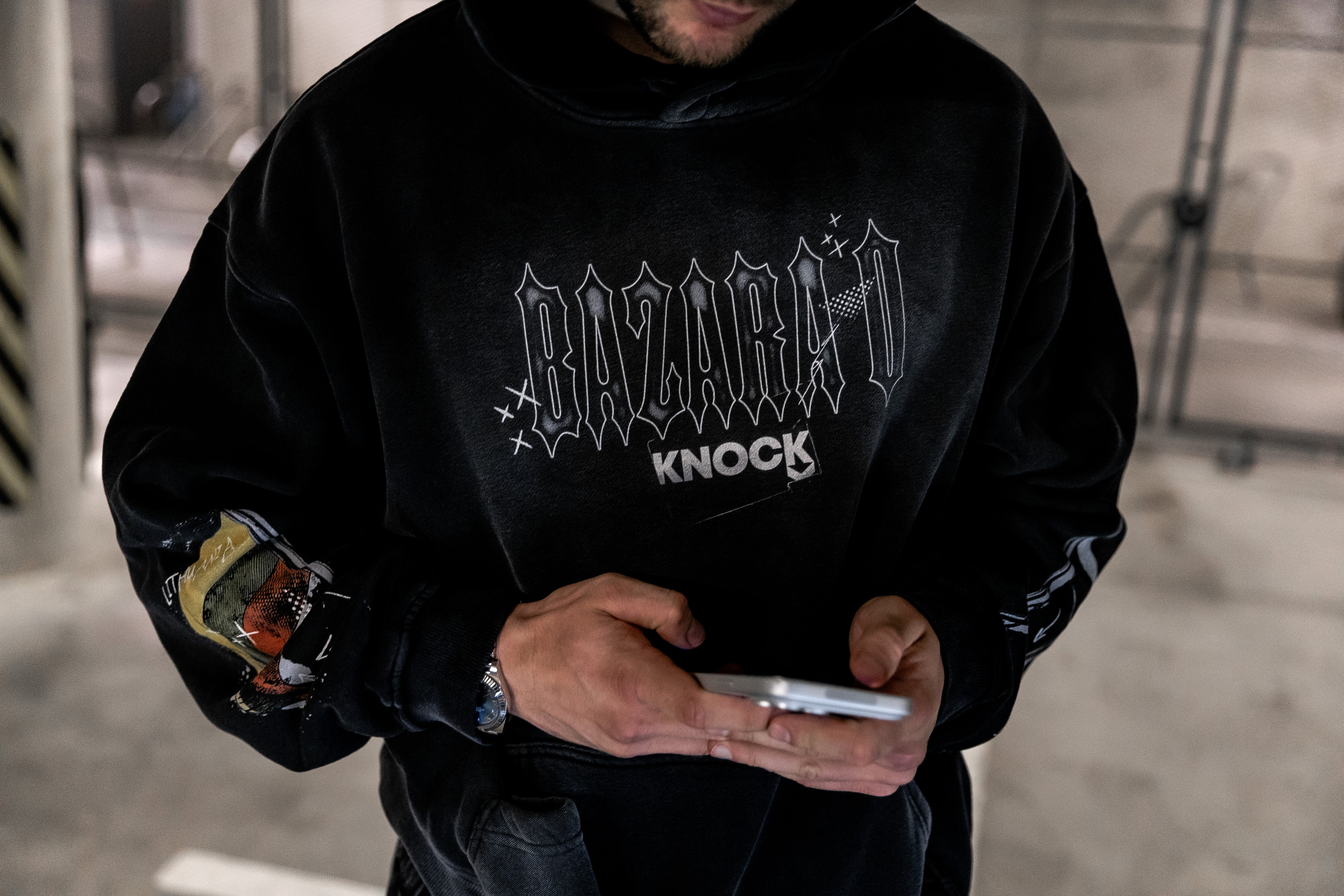 BAZARA 0 x KNOCK BROTHERHOOD HOODIE