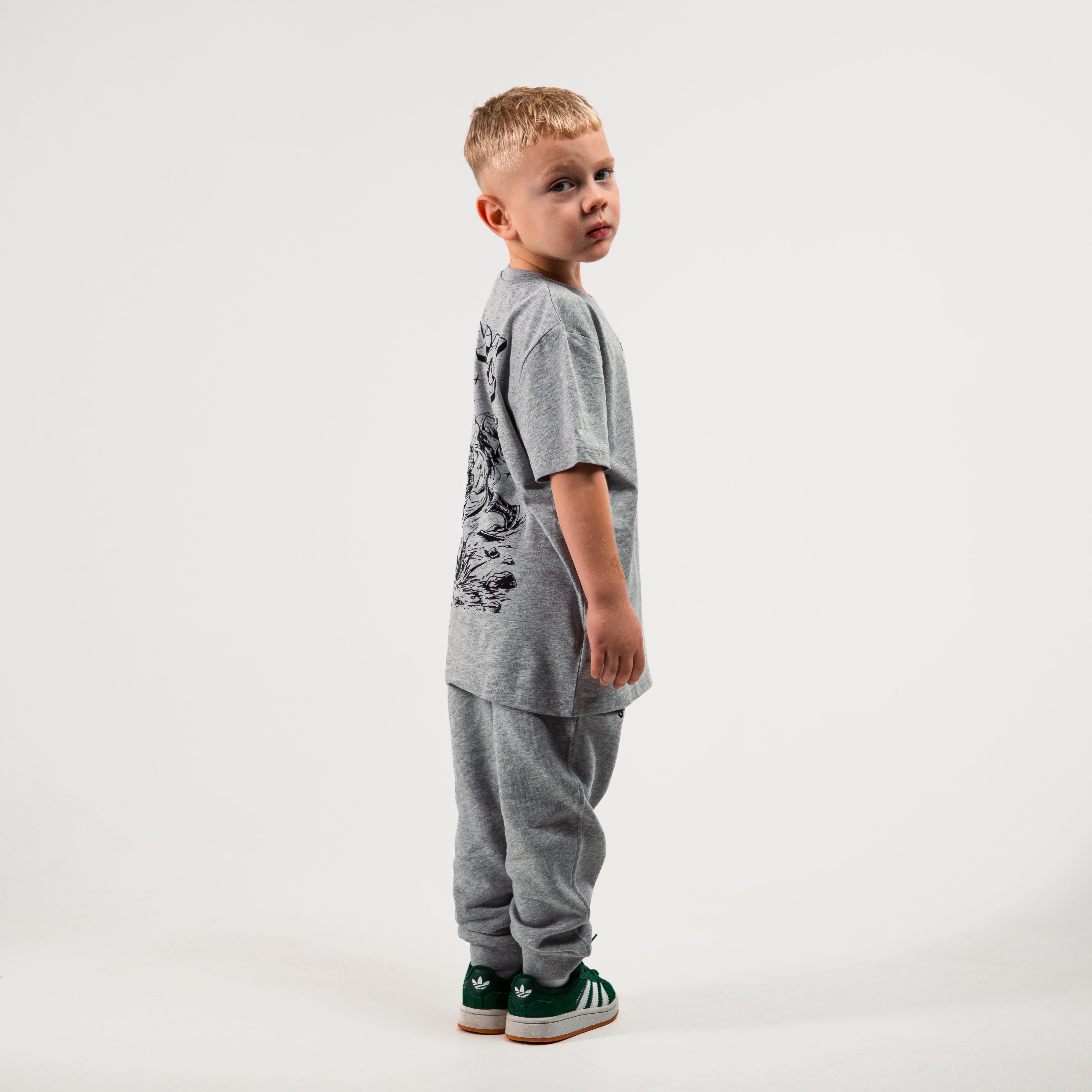KIDS ASTROHIP TEE GREY