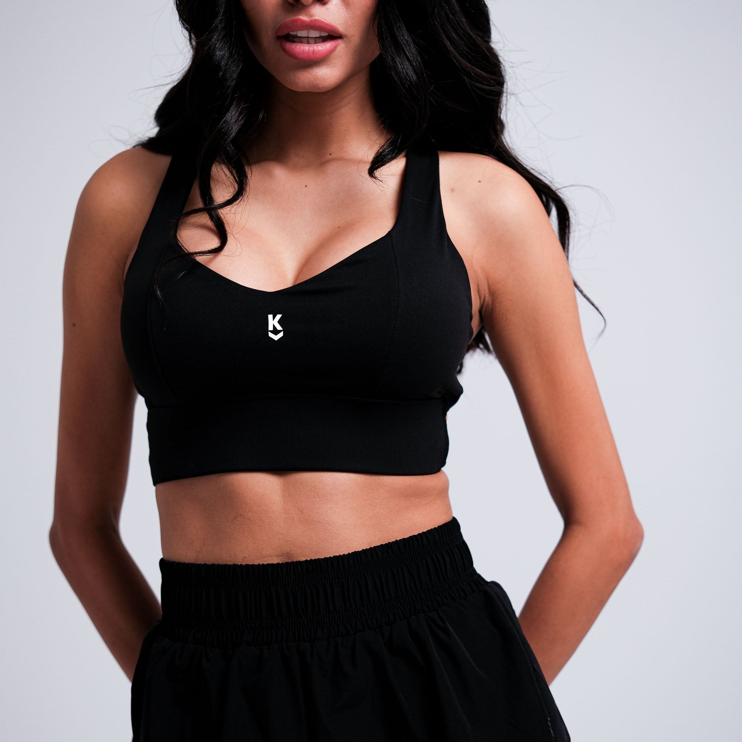 CLOUD RUN TOP | BLACK