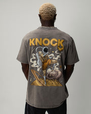 ASTROKNEE 2.0 OVERSIZED TEE ASPHALT