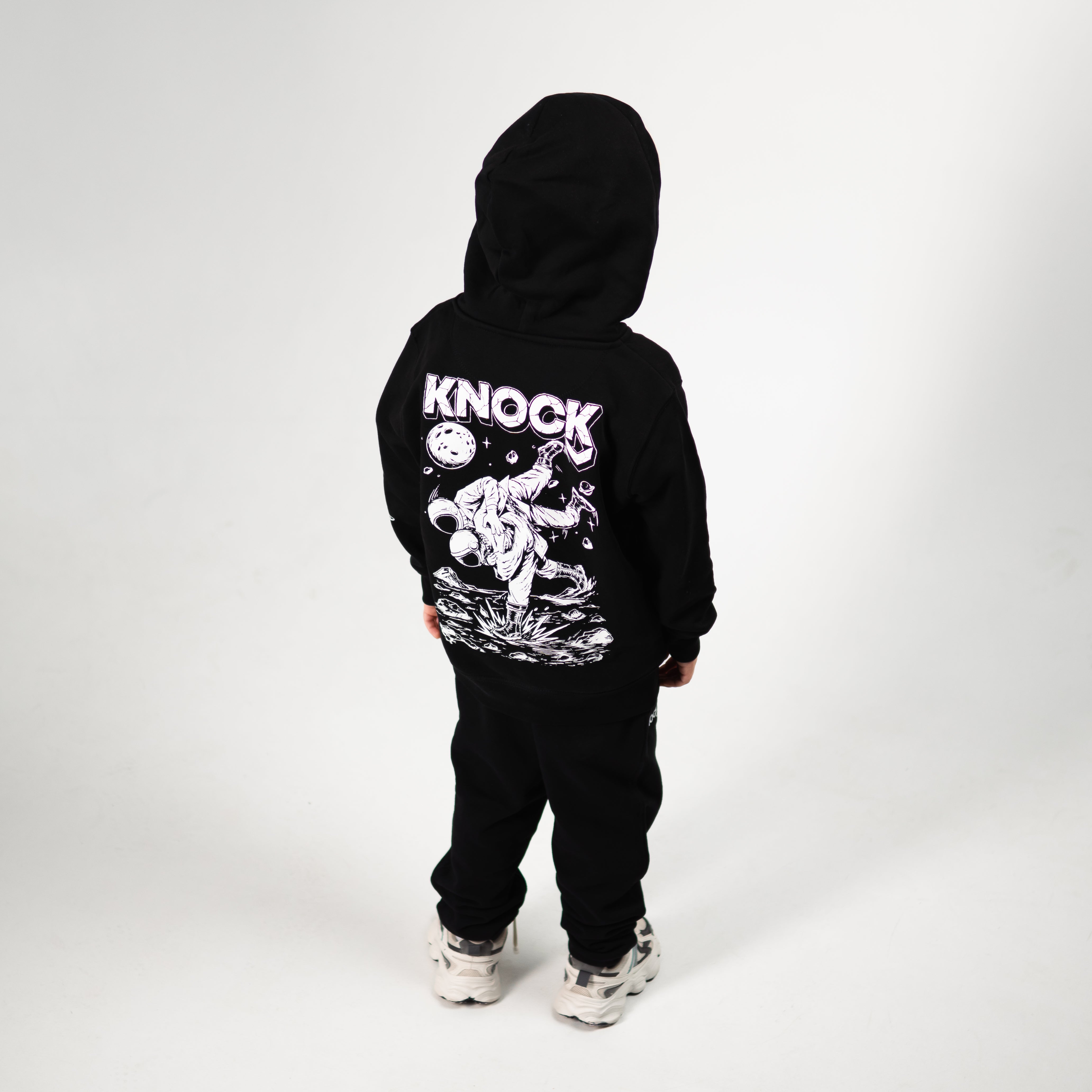 KIDS ASTROHIP ZIP HOODIE BLACK