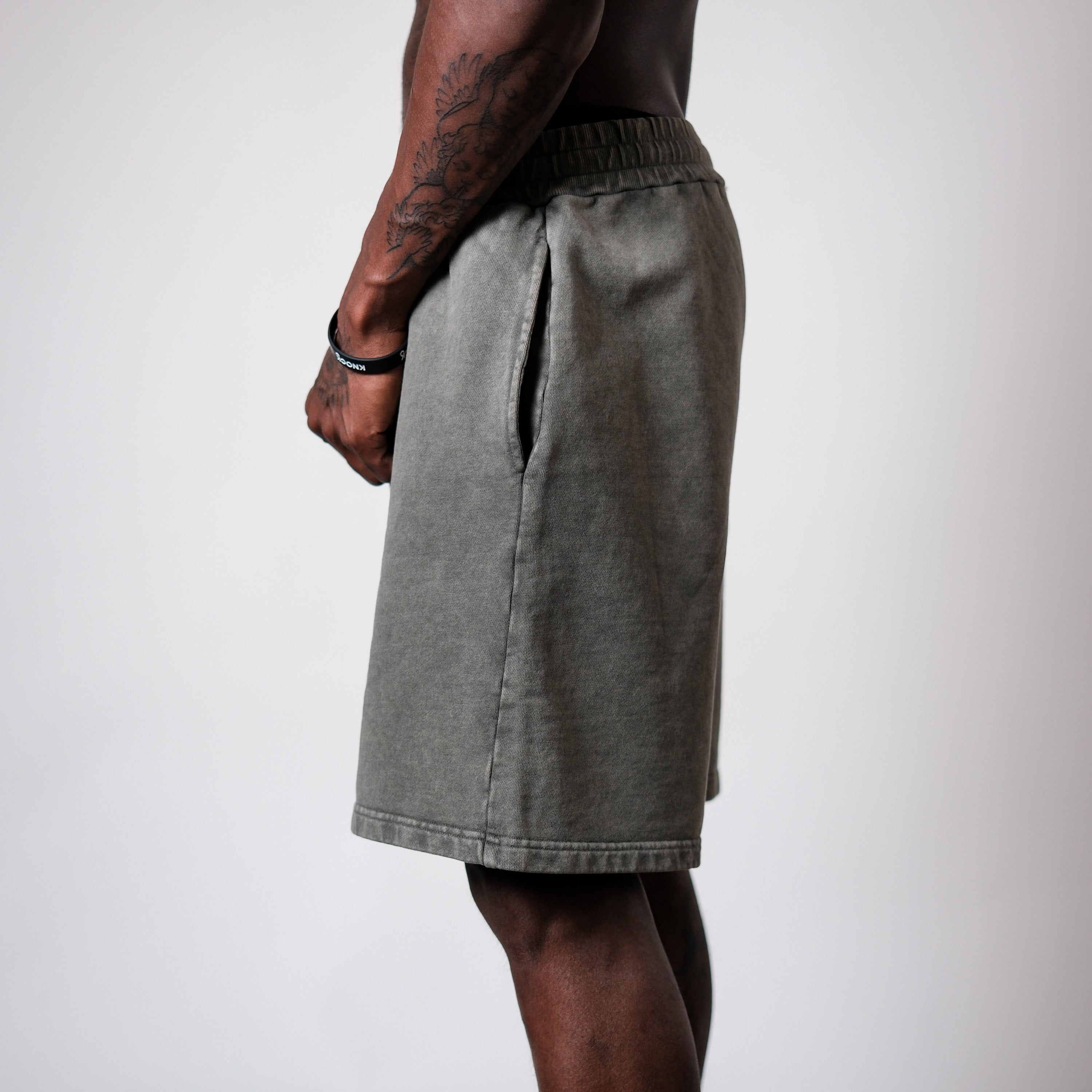 ASCENSION VINTAGE OLIVE SHORTS