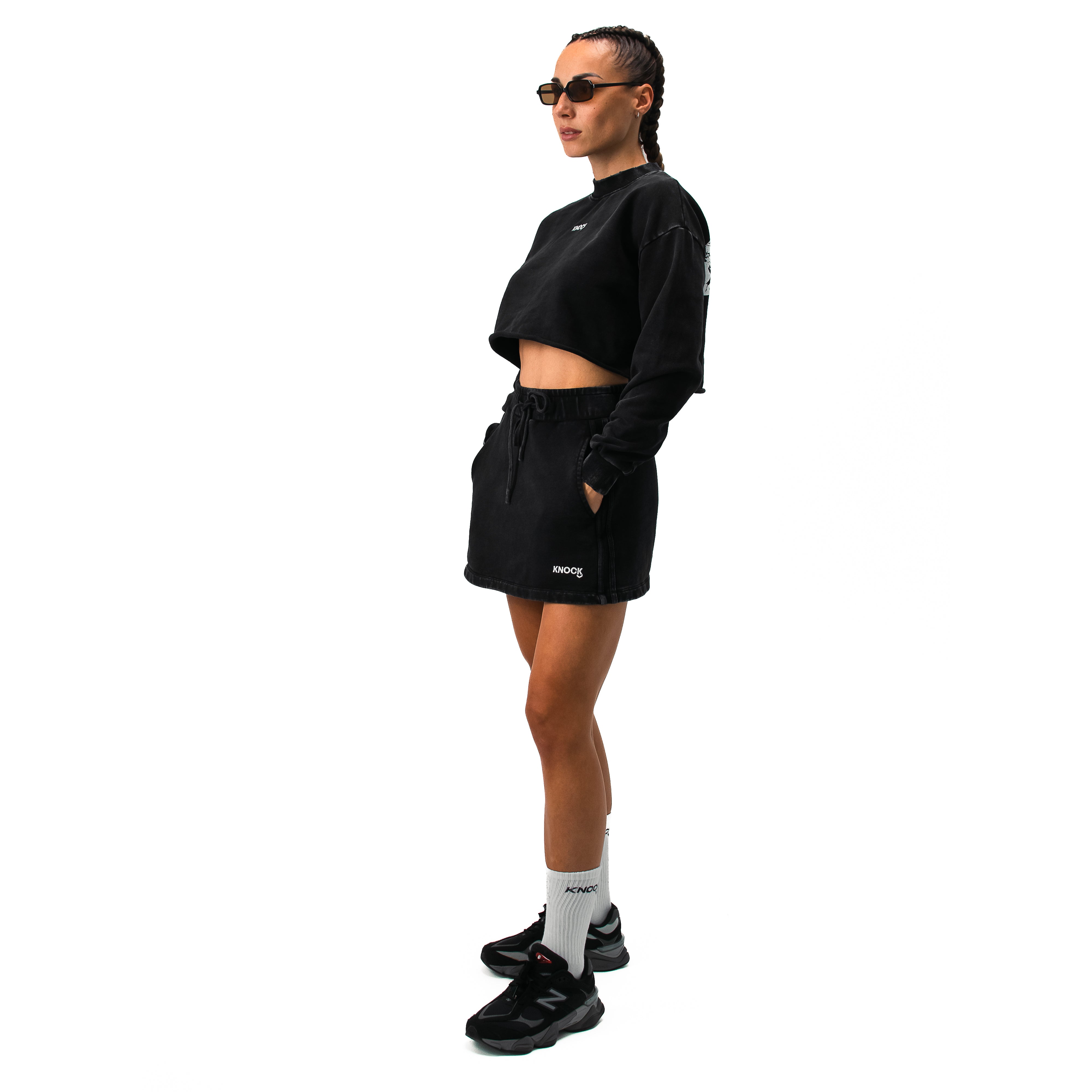 BIRCKBOUND VINTAGE CROPPED SWEATSHIRT WOMEN