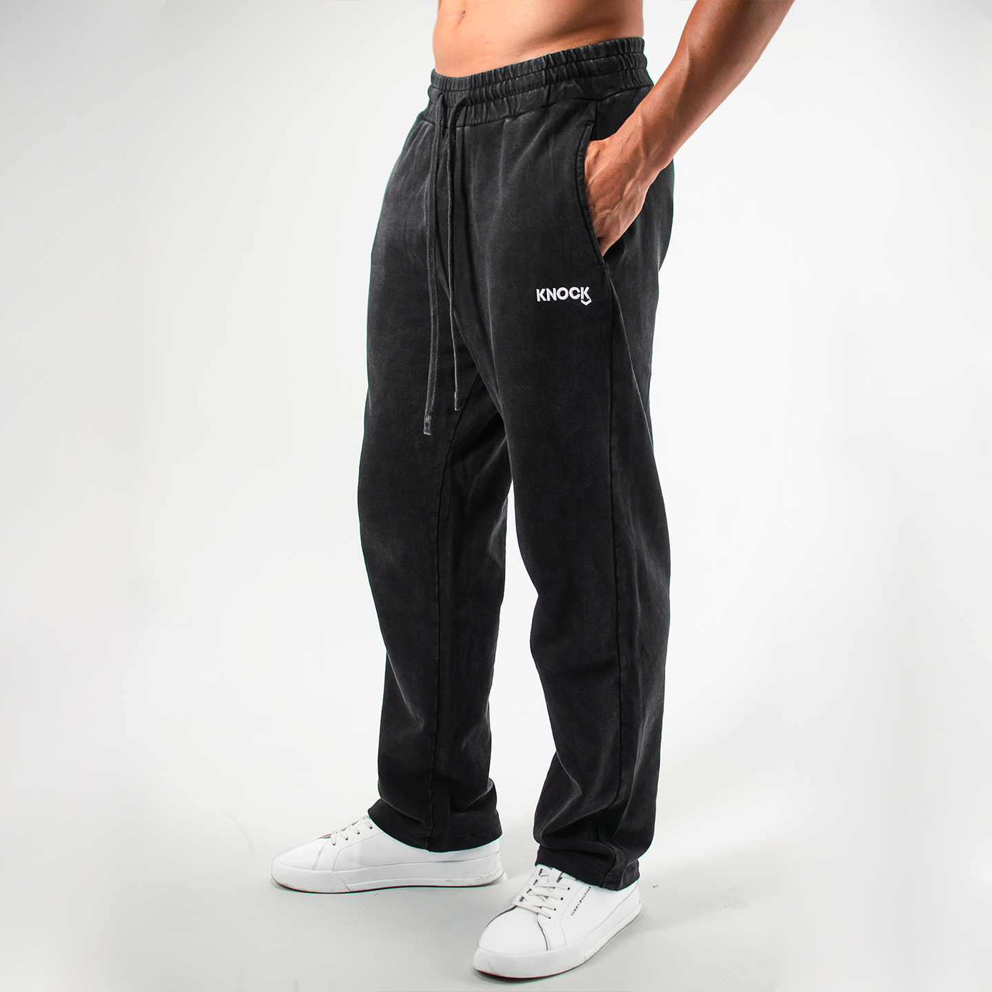 VINTAGE STRAIGHT CUT TERRY JOGGERS UNISEX