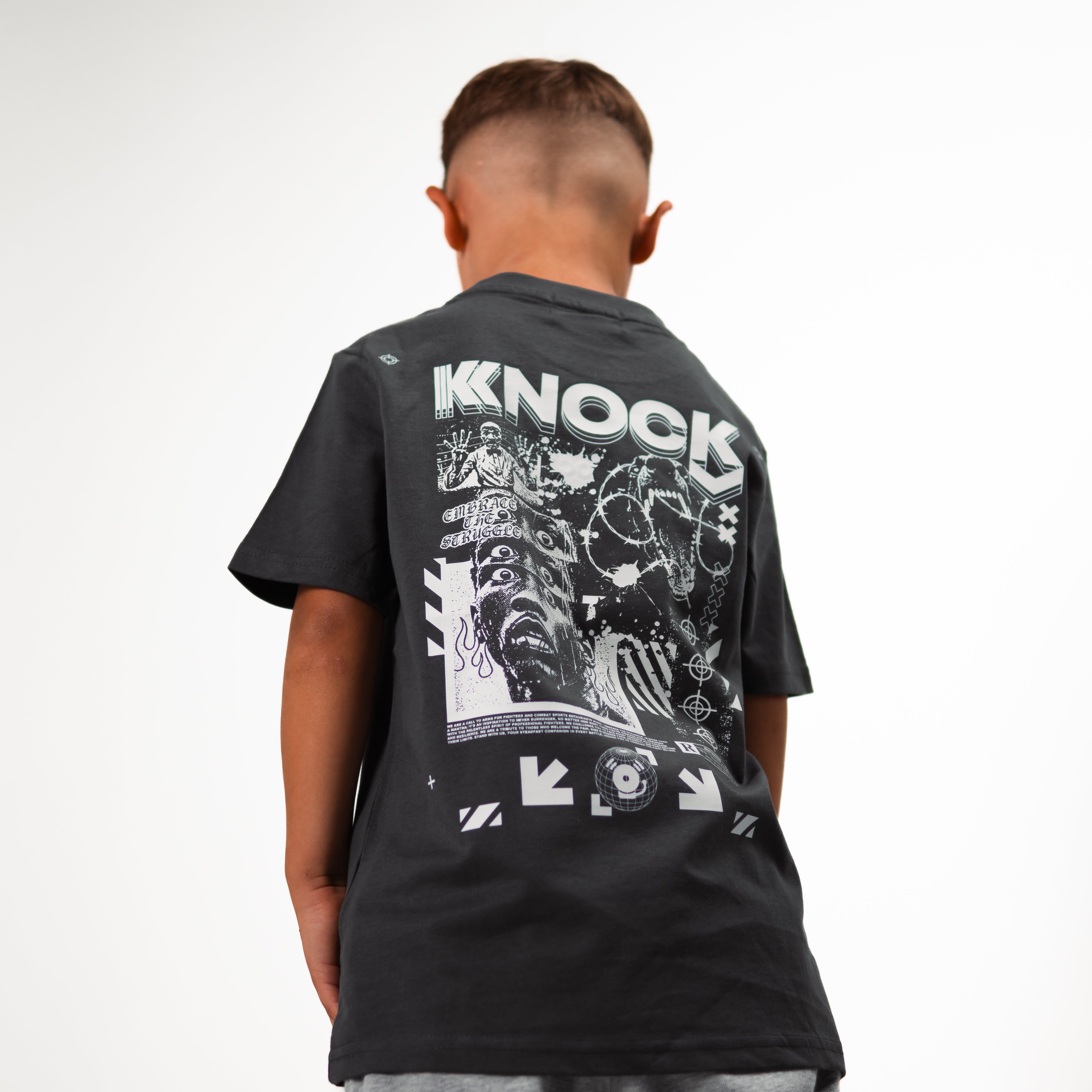 EMBRACE KIDS TEE GREY