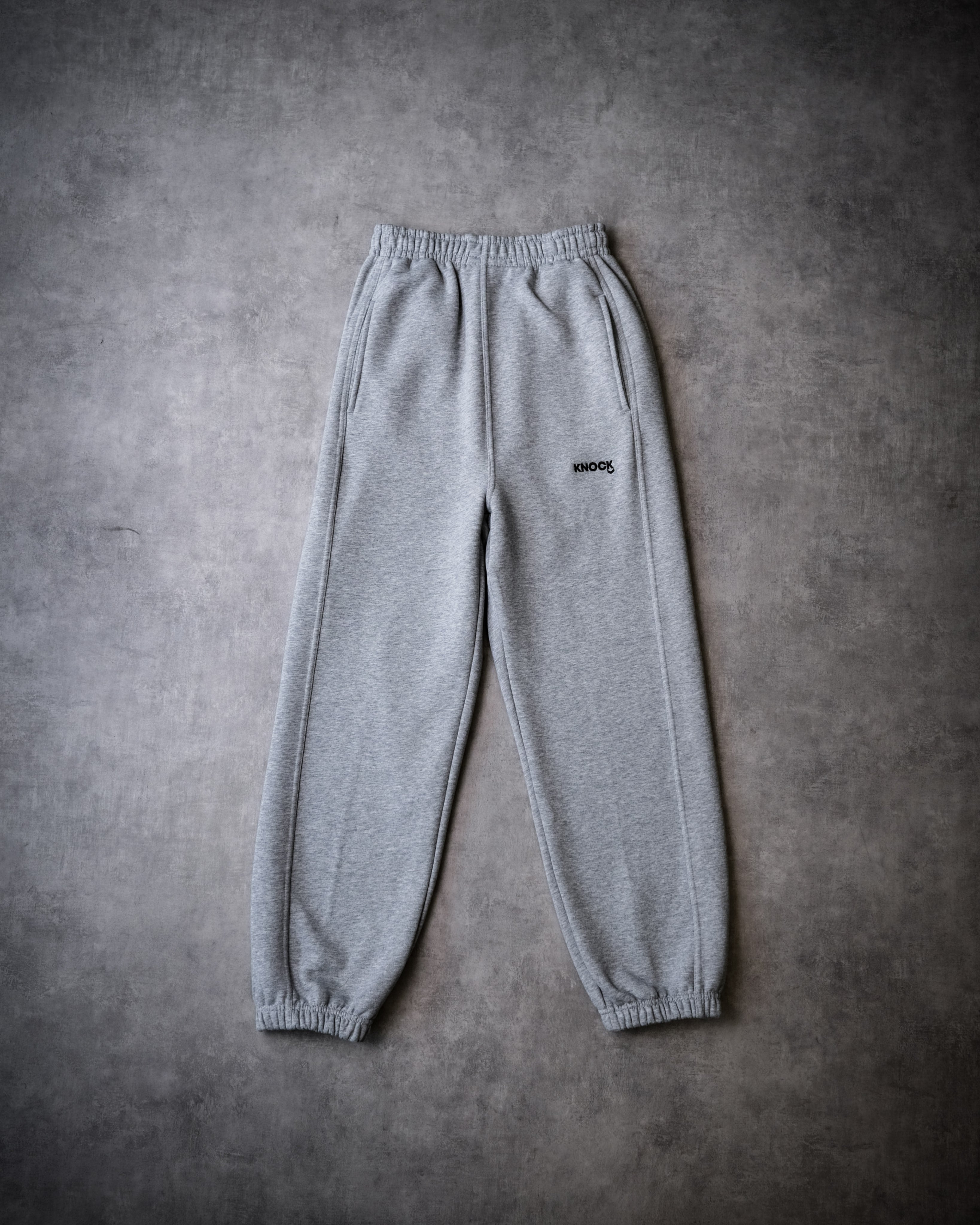 CUFFED JOGGERS GREY