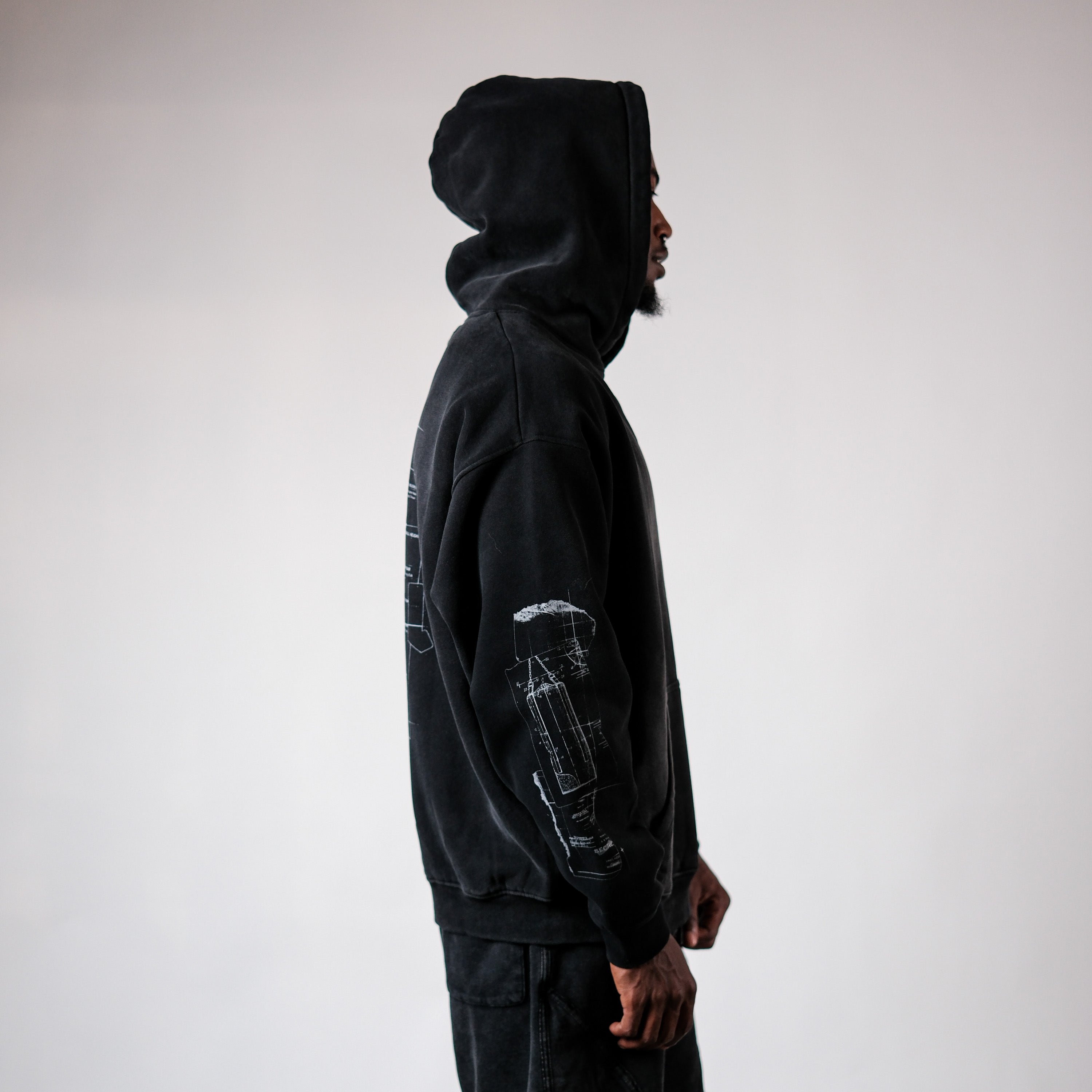 BLUEPRINT VINTAGE HOODIE