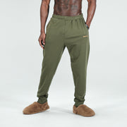 Khaki Terry Joggers