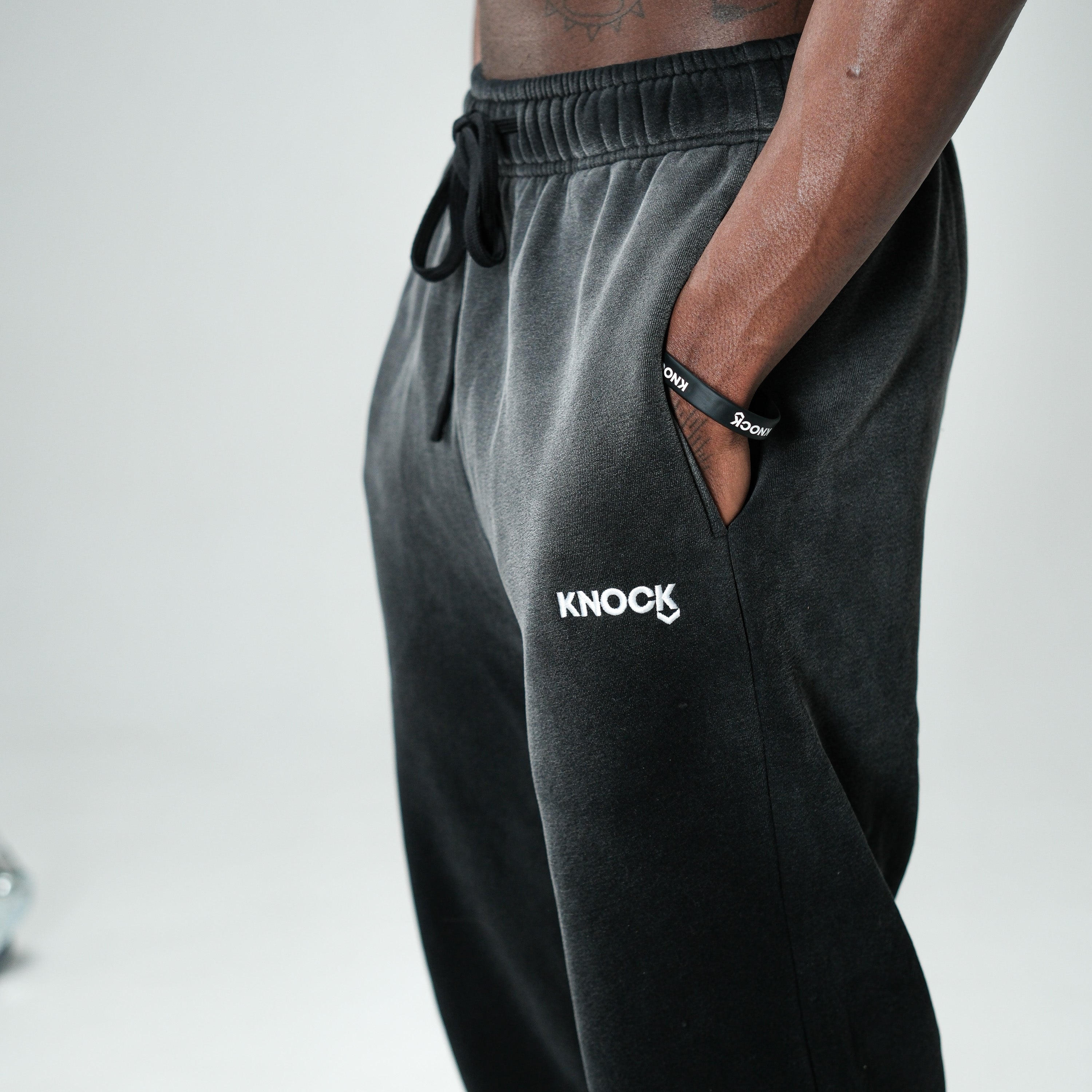 CUFFED VINTAGE FADE FLEECE JOGGERS