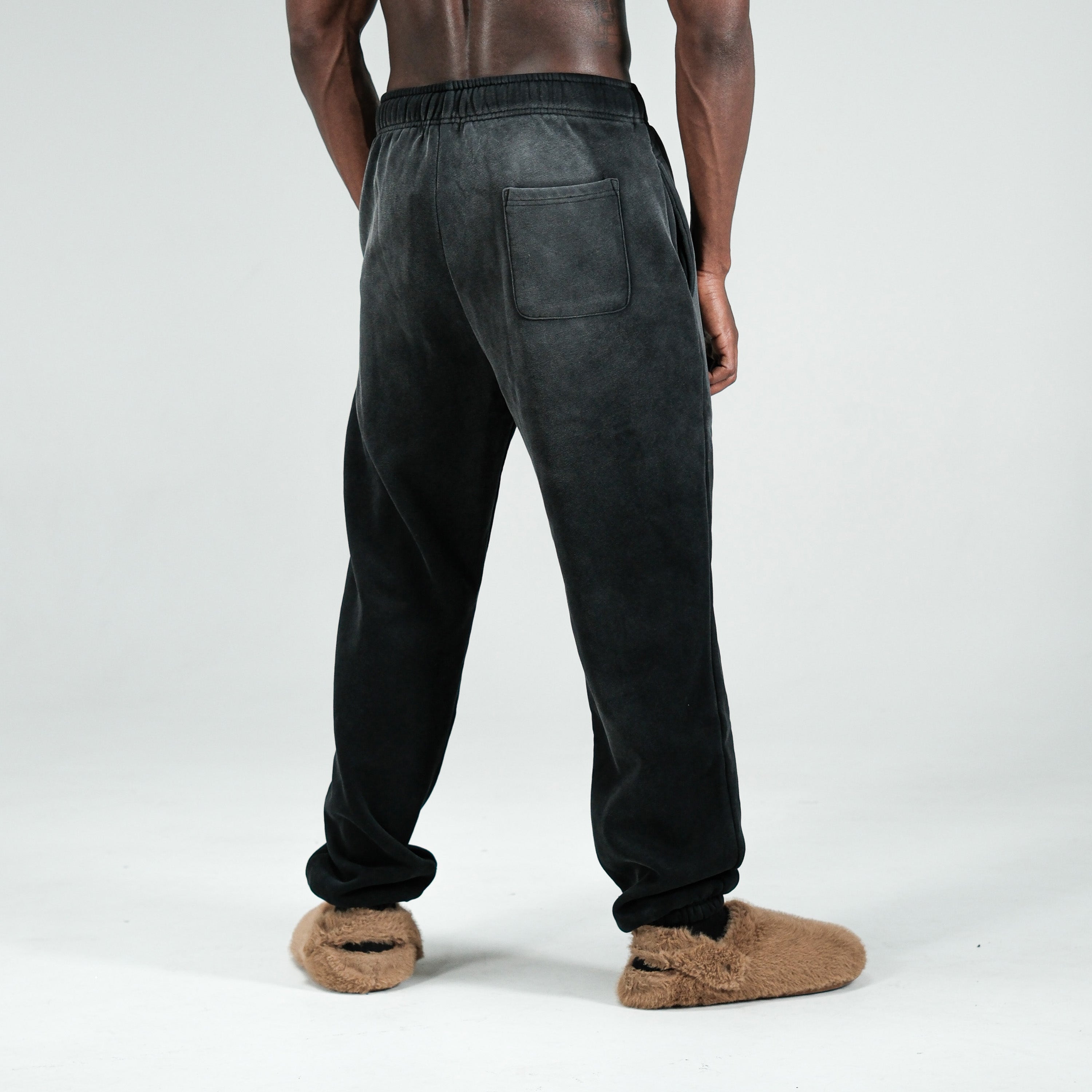 CUFFED VINTAGE FADE FLEECE JOGGERS