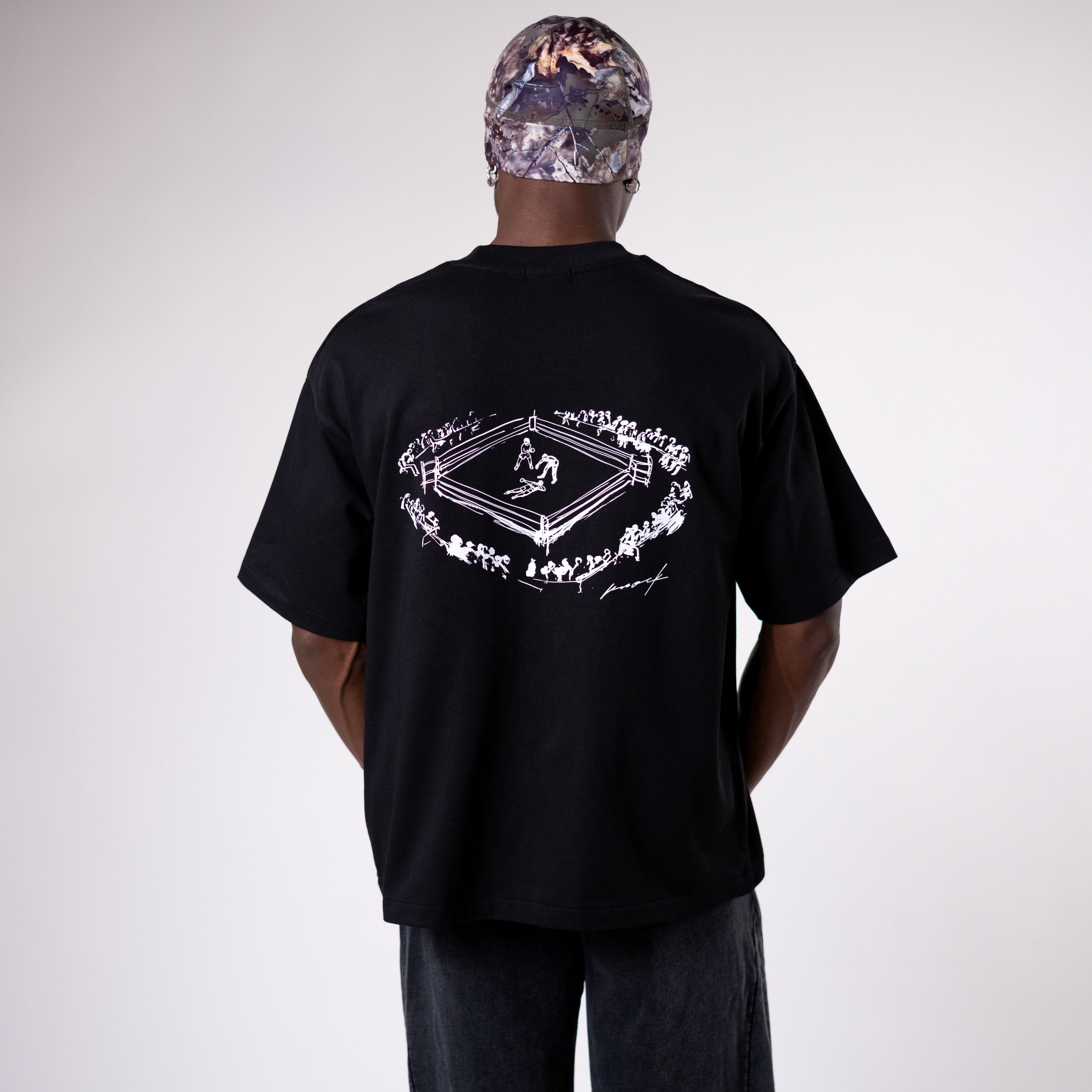 MID COUNT HEAVY TEE BLACK