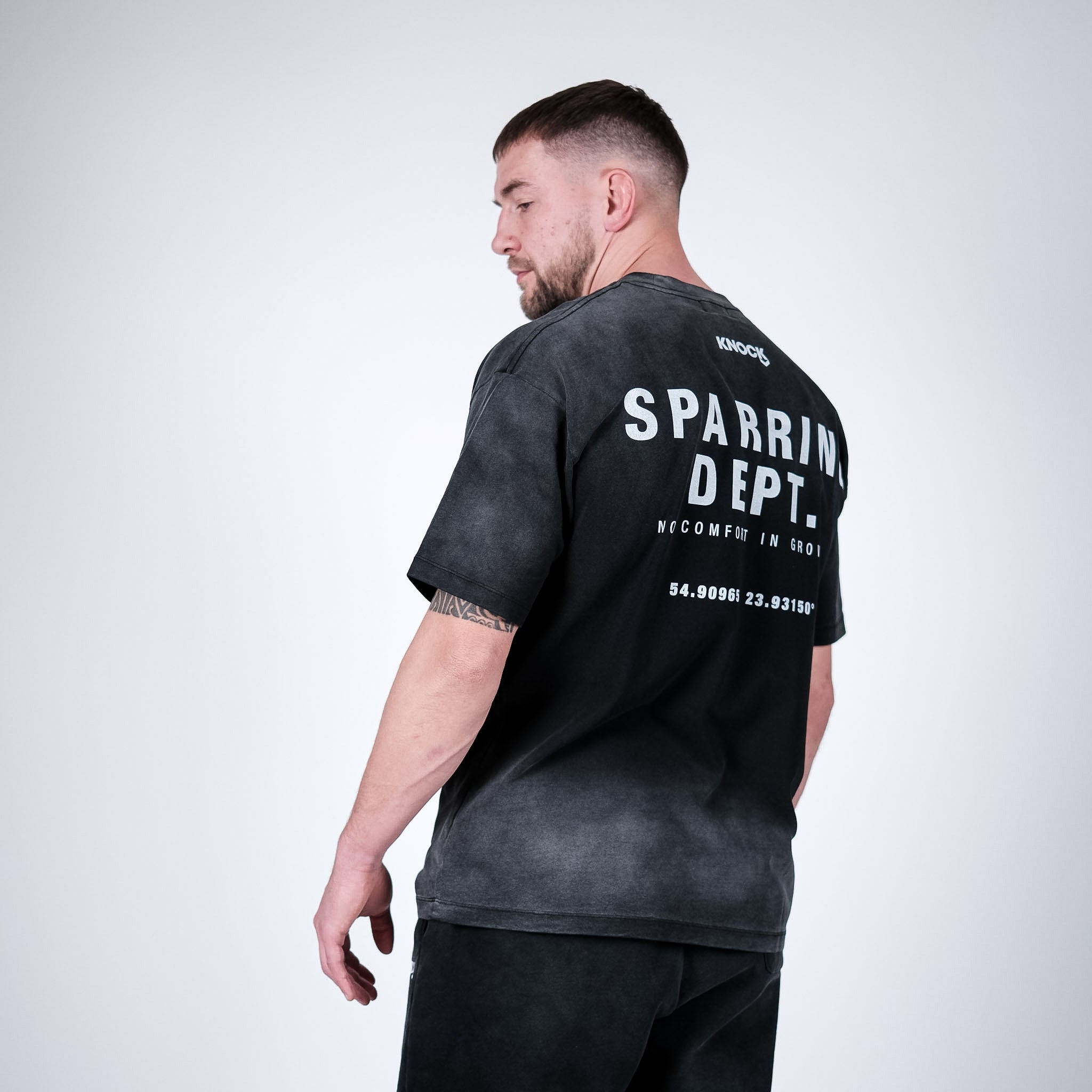 RIBOTO KIEKIO „SPARRING DEPT“ MARŠKINĖLIAI