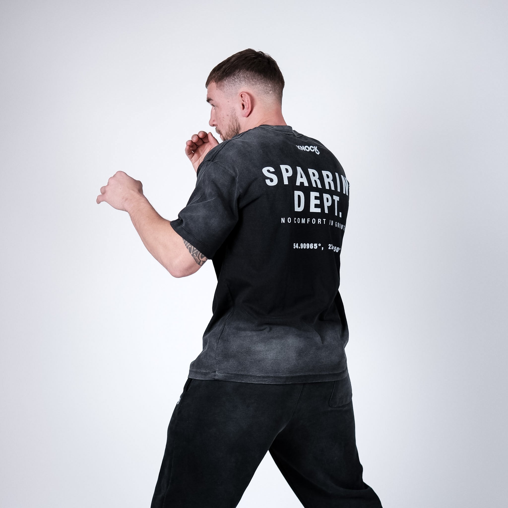 RIBOTO KIEKIO „SPARRING DEPT“ MARŠKINĖLIAI