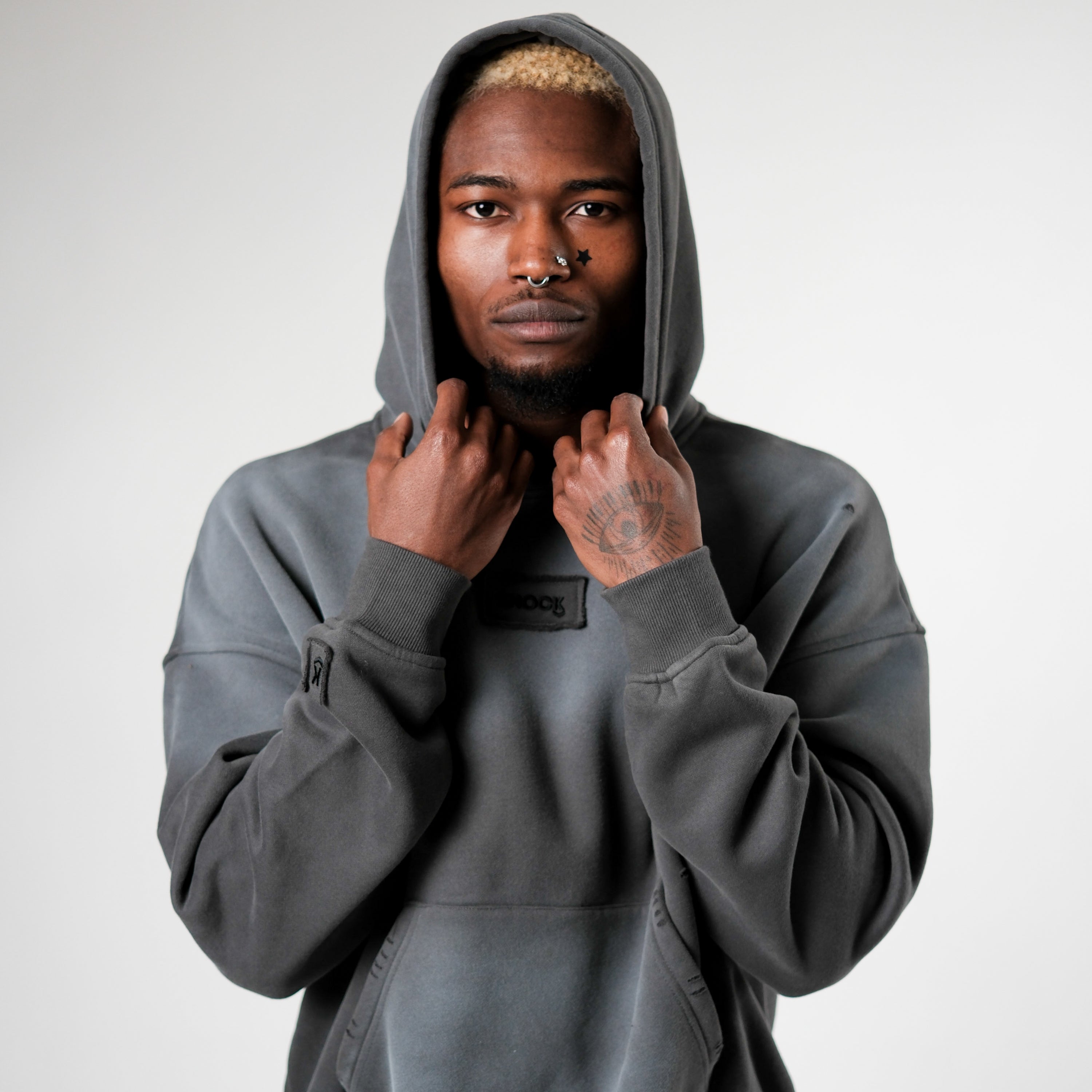 HERITAGE SAGE GREEN BOXY HOODIE