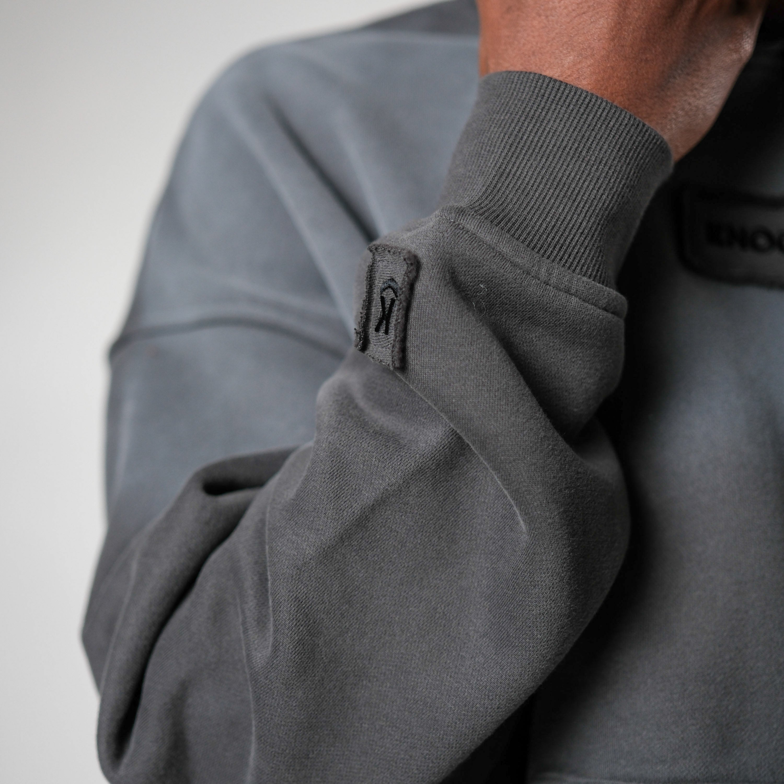 HERITAGE SAGE GREEN BOXY HOODIE
